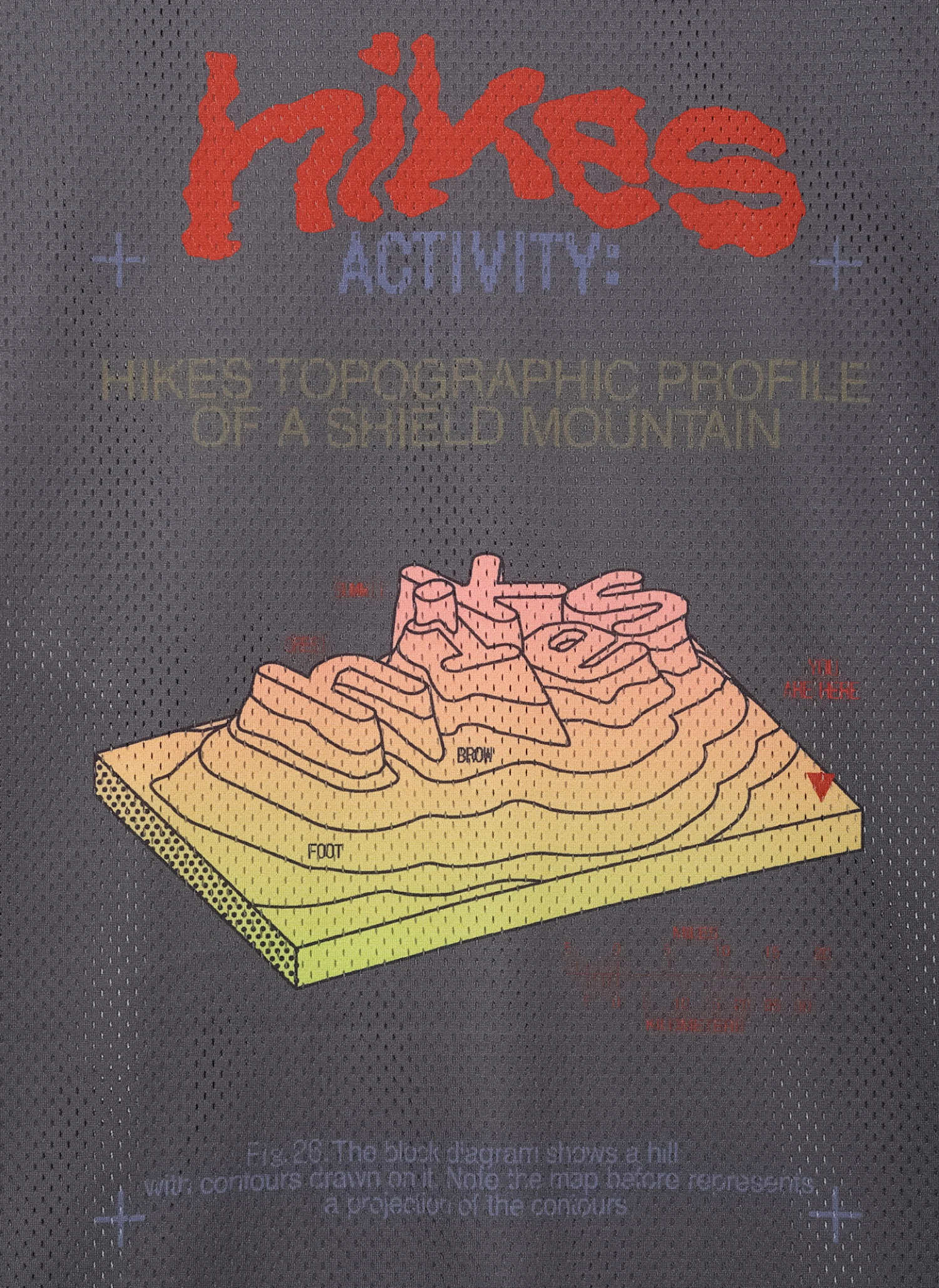 Лонгслив Geo Layers LS Tee Grey
