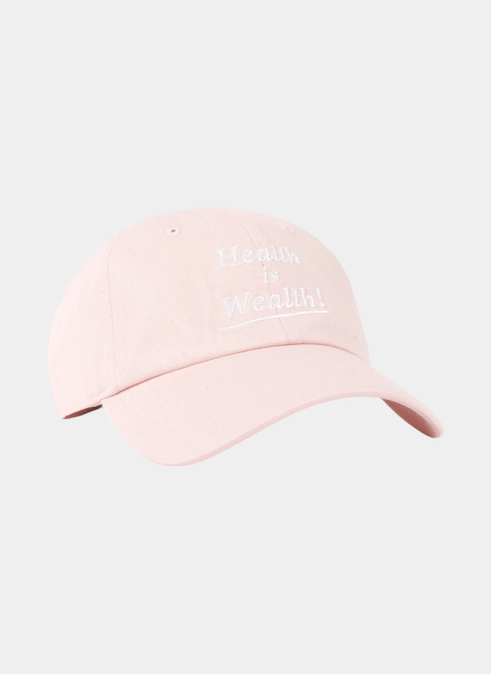 Кепка Health is Wealth Hat Clear Pink/White