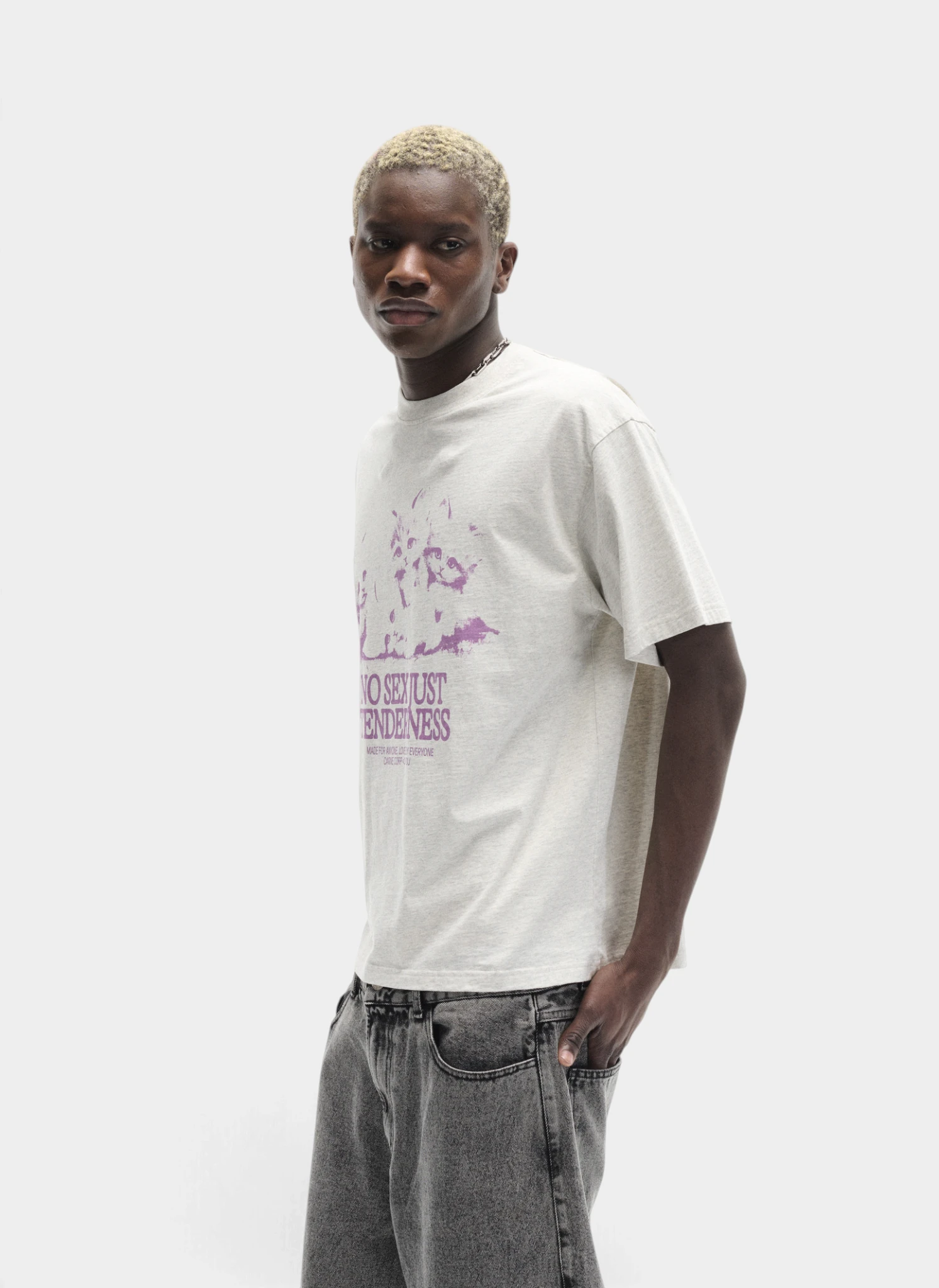 Футболка Tender Touches T-shirt Melange Grey