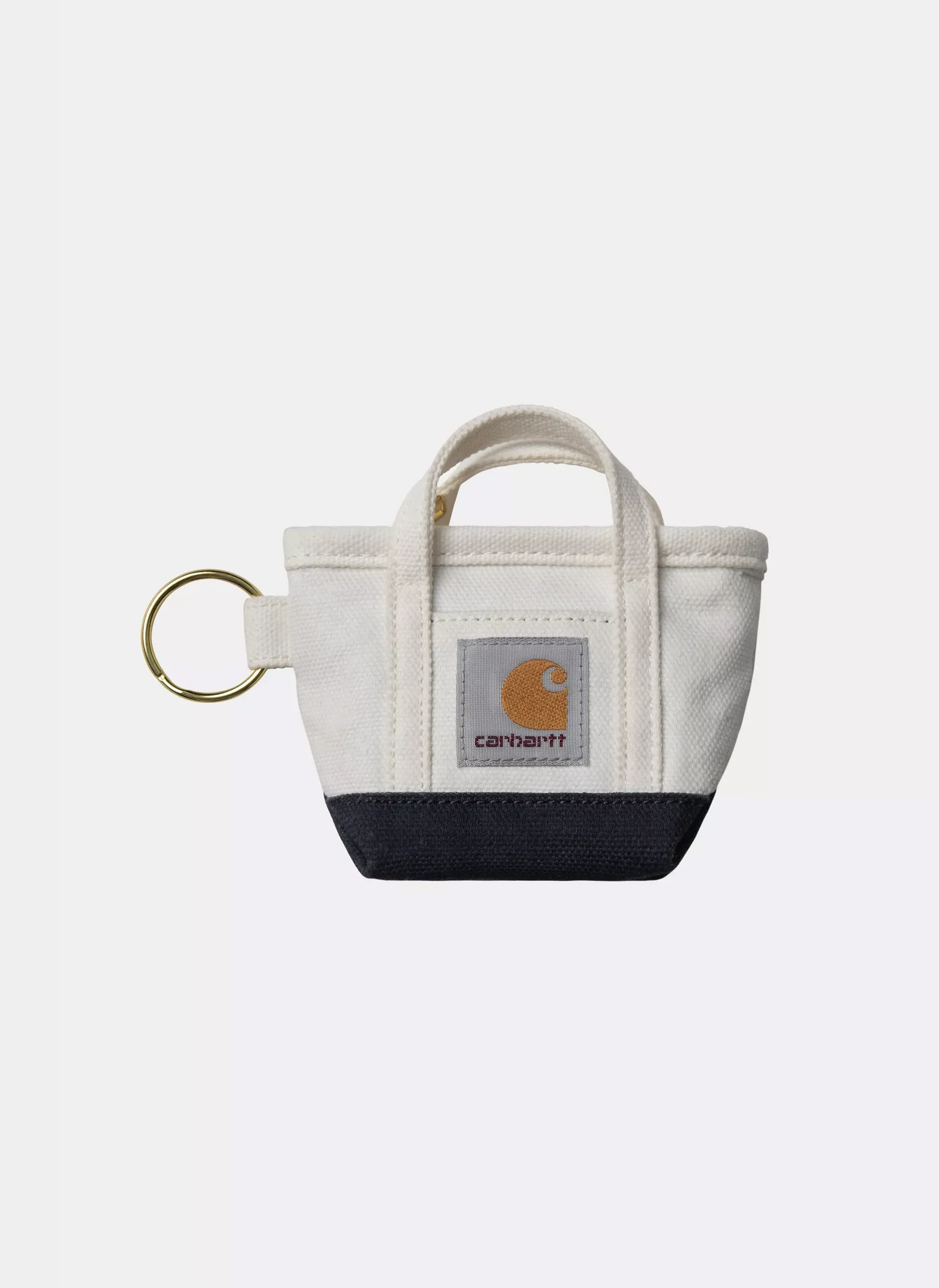 Брелок Mini Tote Bag Keychain Natural / Blue