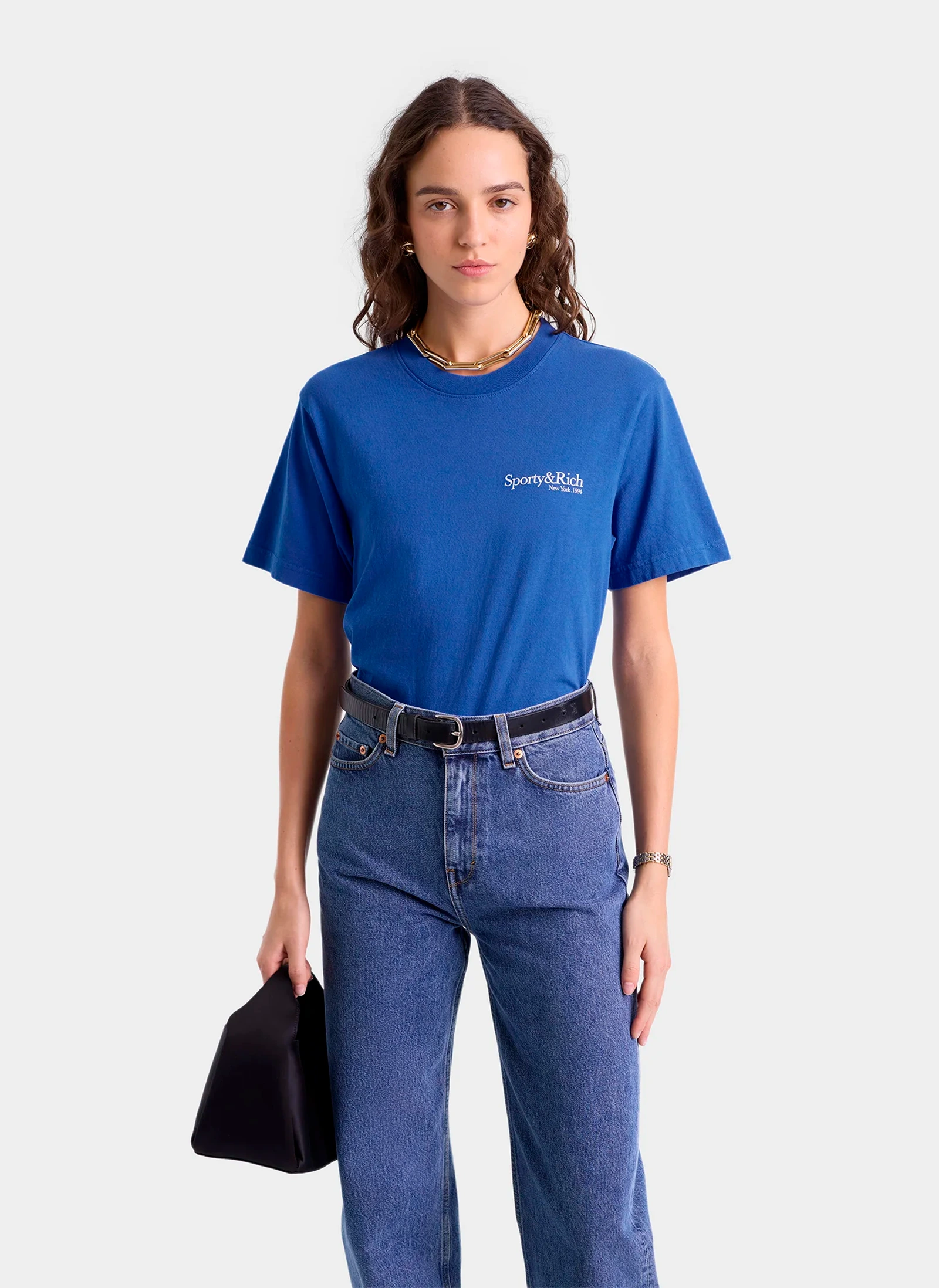 Футболка Health is Wealth T-Shirt Paris Blue