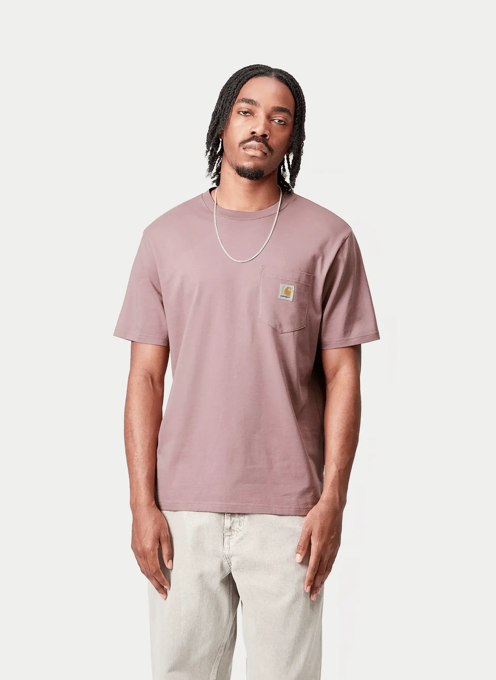 Футболка S/S Hudson Pocket T-Shirt Daphne (Chalk Wash)