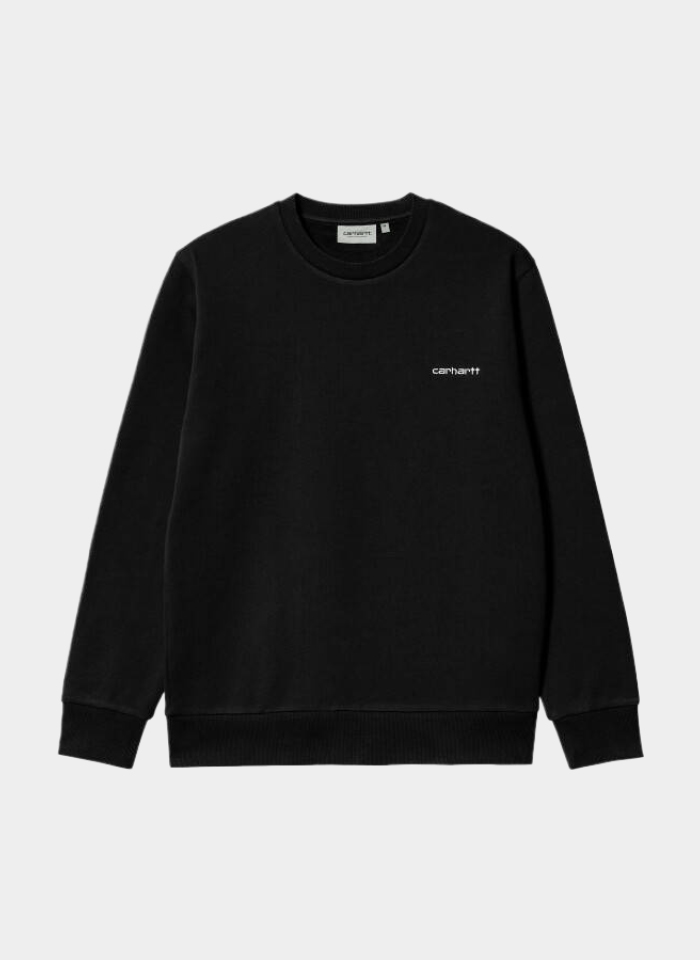 Свитшот ‘Script Embroidery Sweat’ Black Свитшот ‘Script Embroidery Sweat’ Black