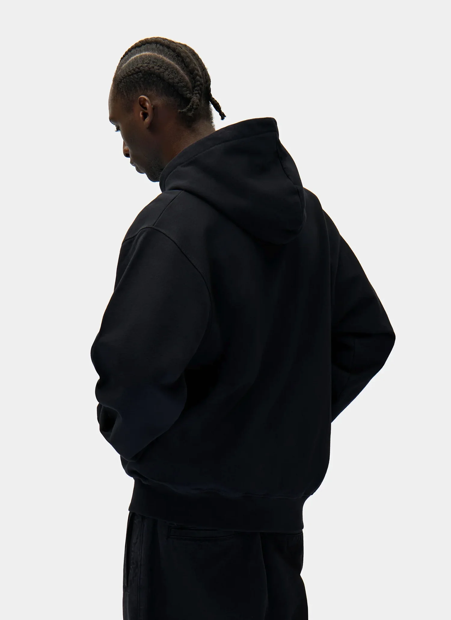 Худи на молнии Eye Front Zip Hoodie Black