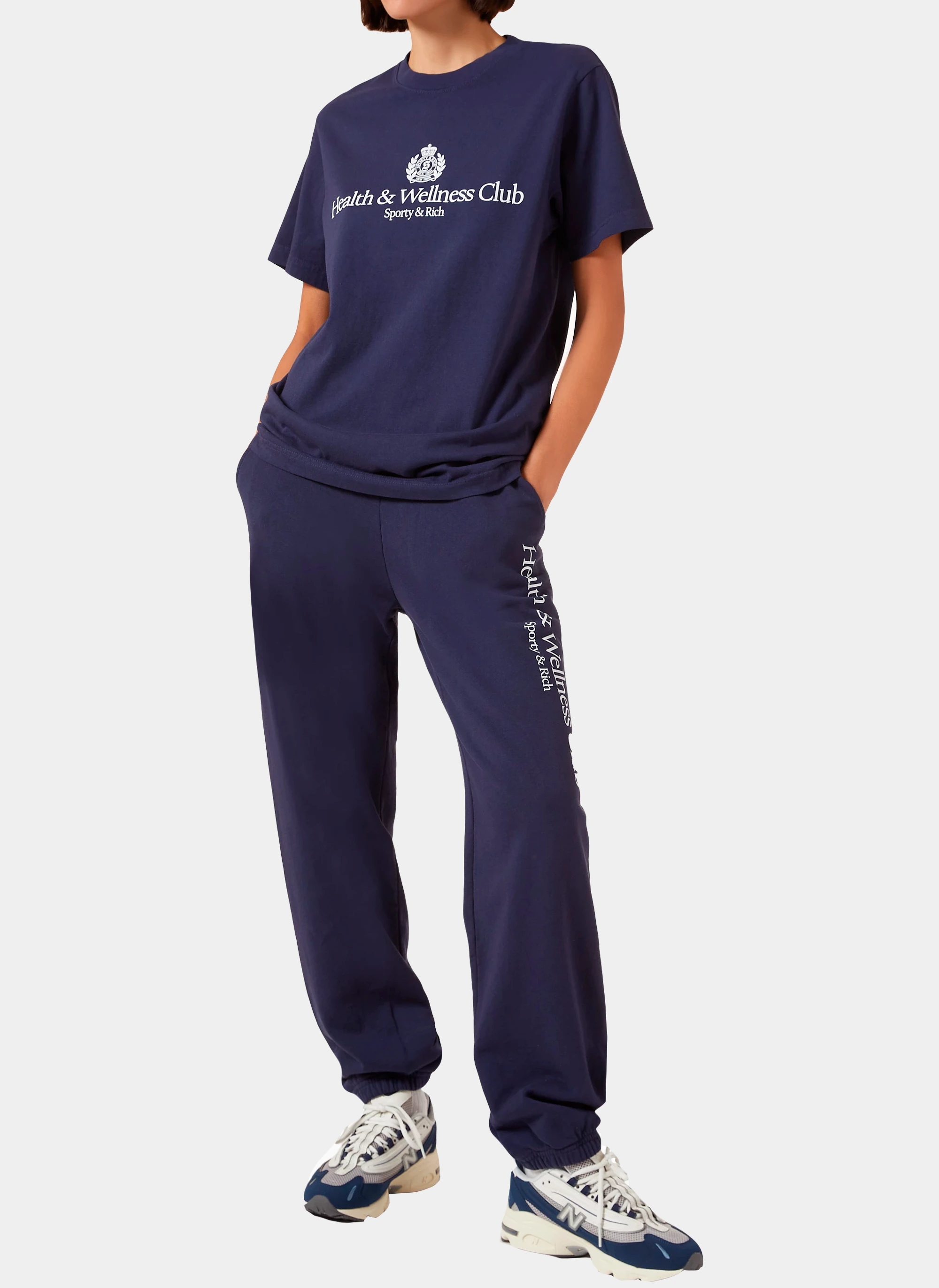 Футболка H&W Crest T-Shirt Dark Navy