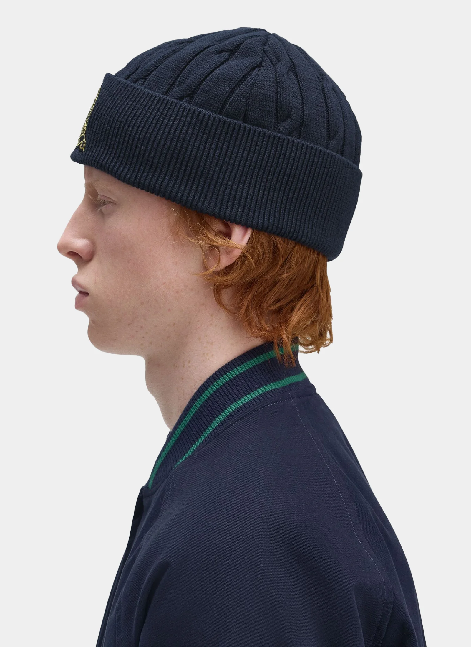 Шапка Tennis Badge Cable Beanie 608