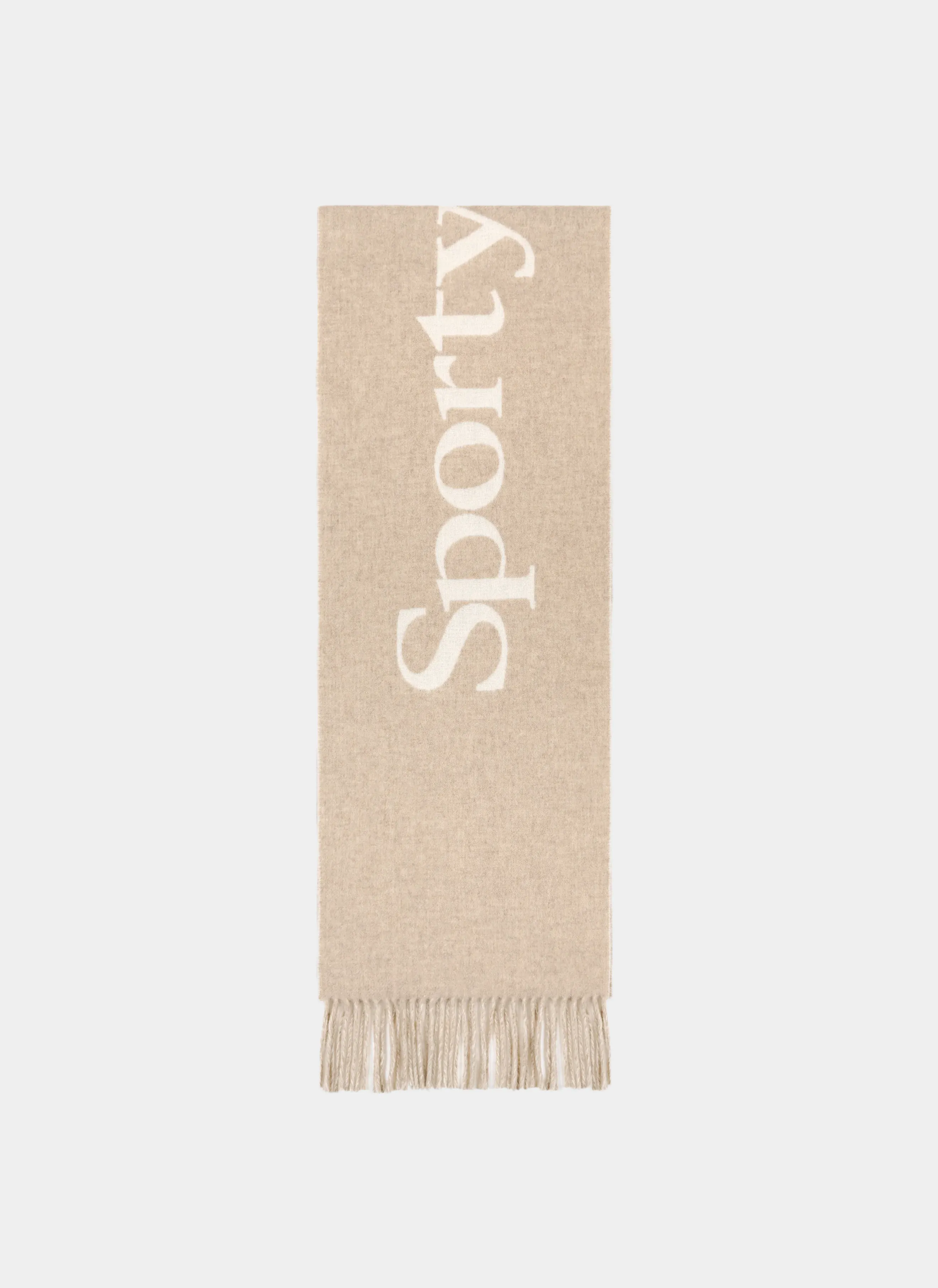 Шарф Big Serif Scarf Ecru