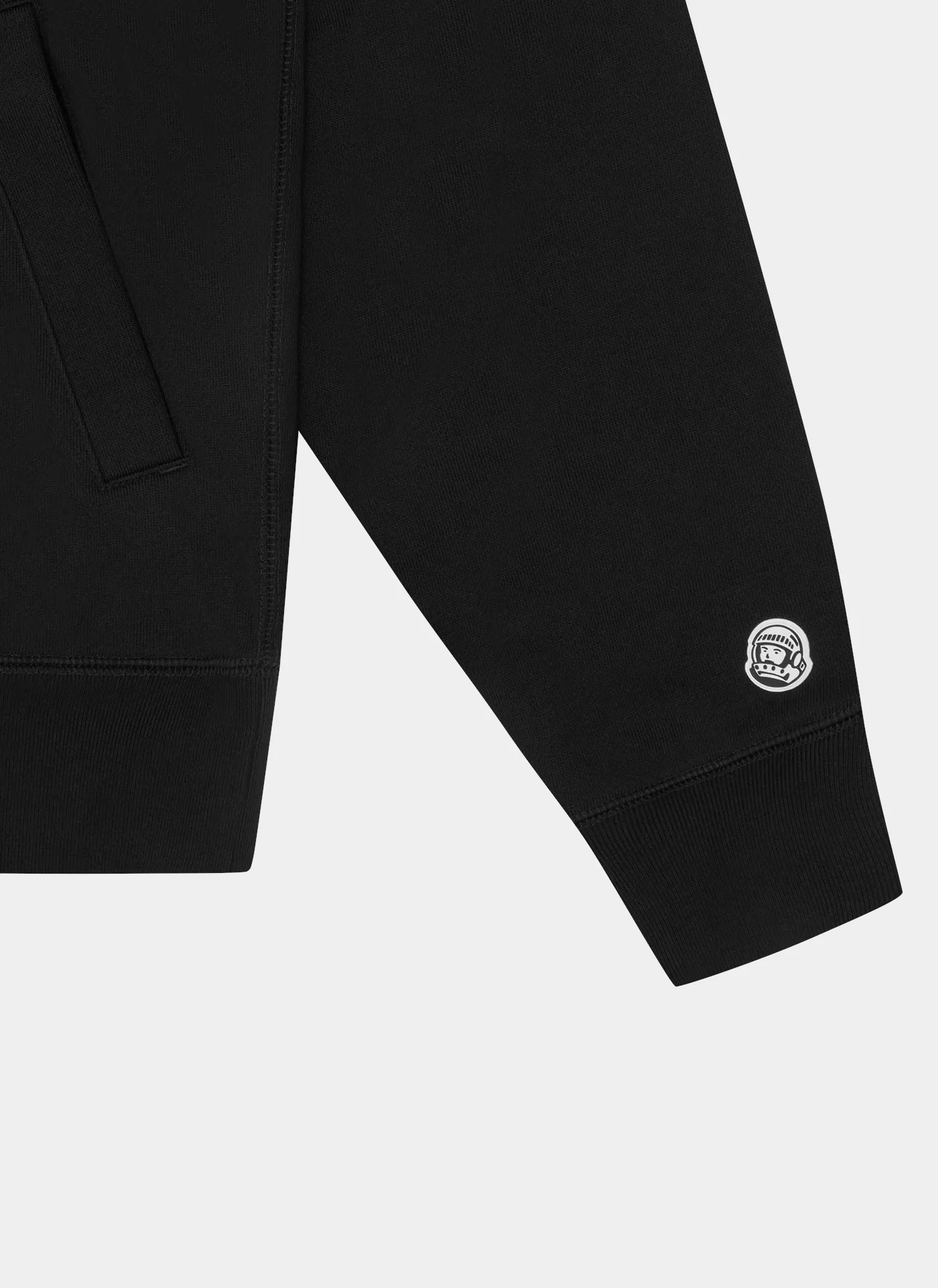 Худи на молнии Arch Logo Full Zip Through Hood Black