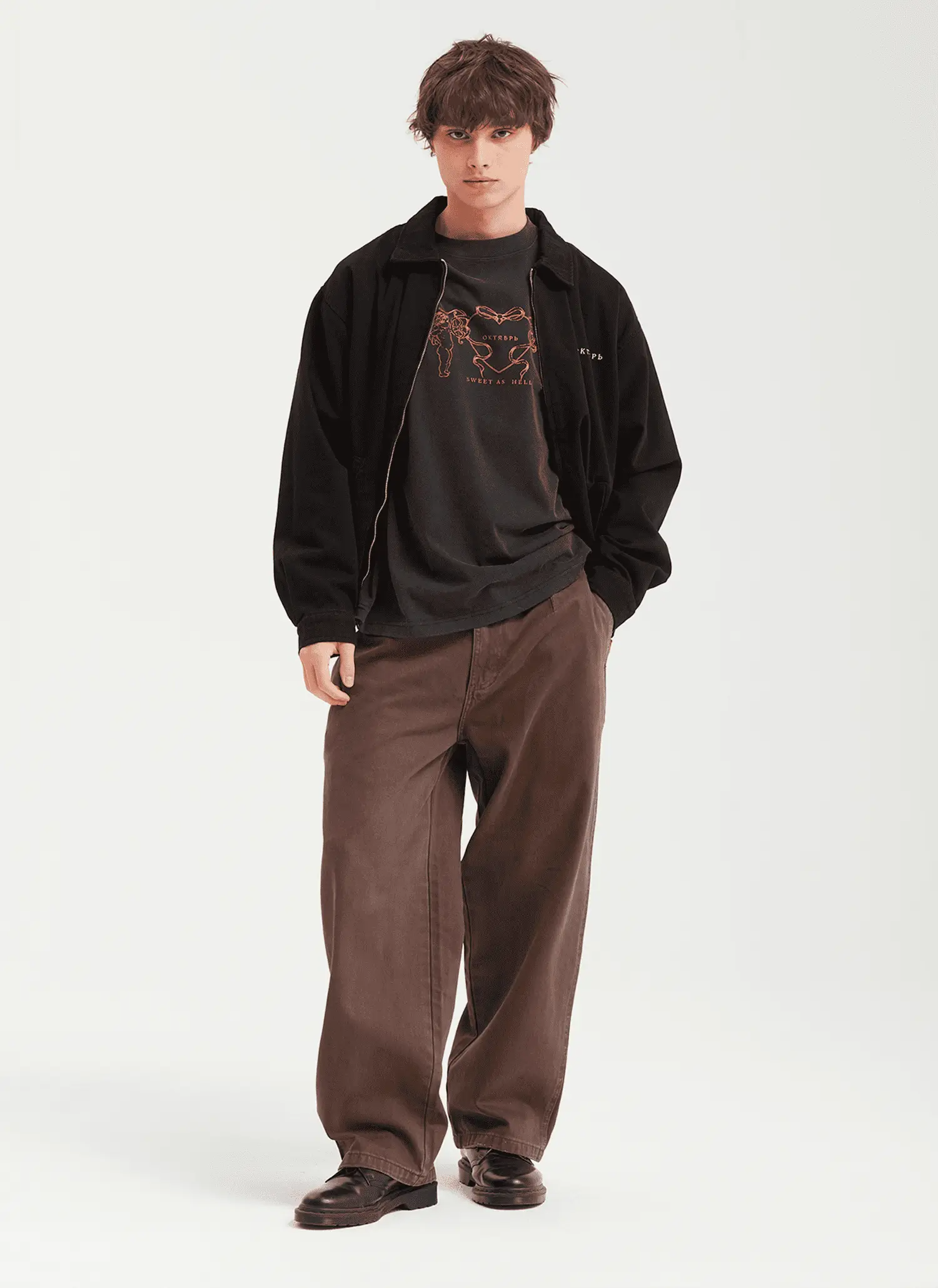 Брюки Loose Work Pants Golden Brown