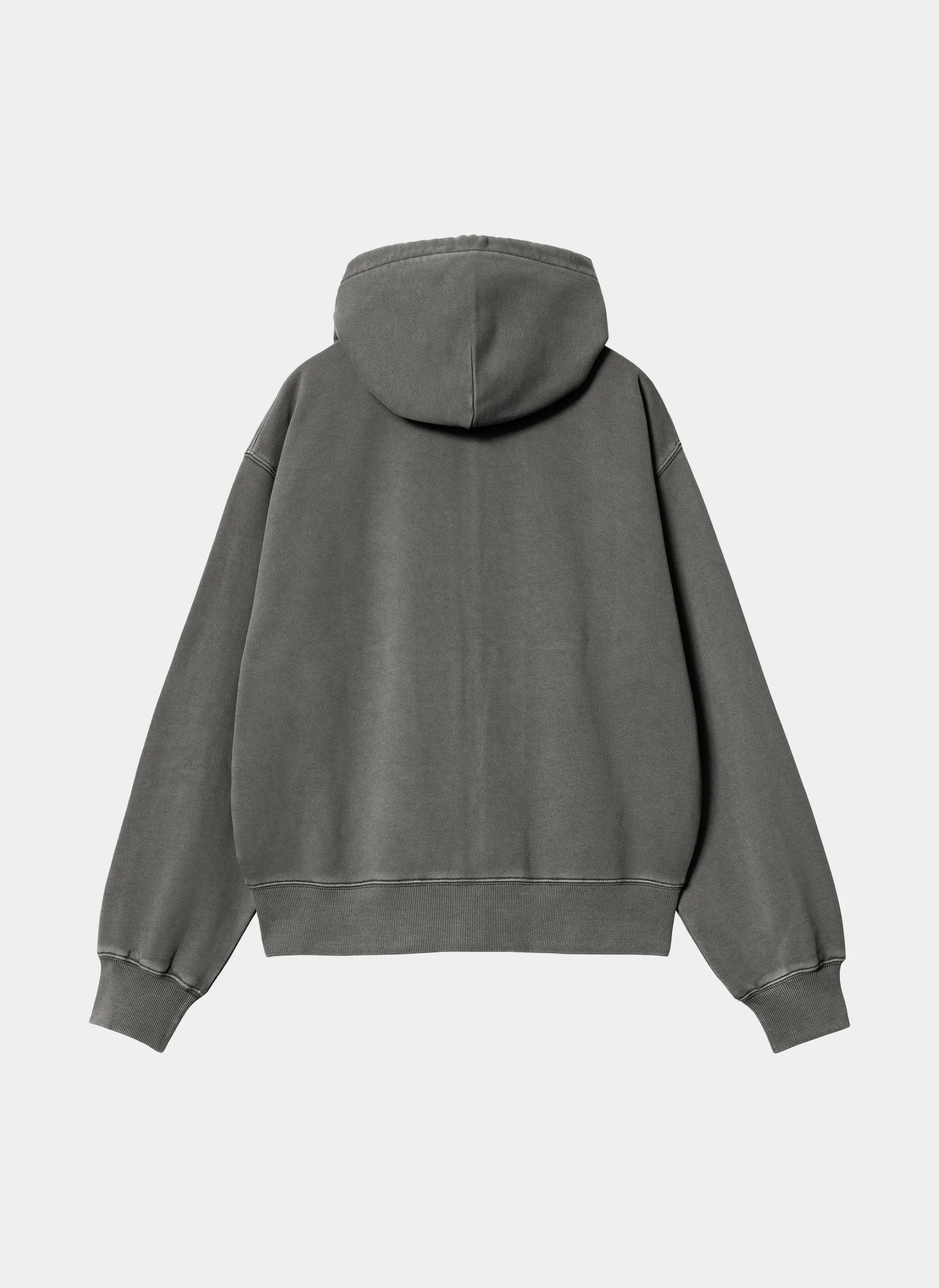 Худи на молнии женское W' Hooded Nelson Jacket Black (Garment Dyed)