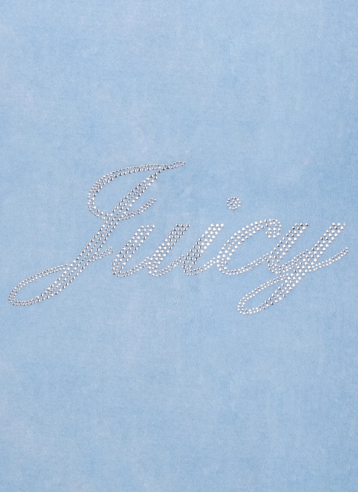 Шорты Juicy Script Velour Short Sky Blue