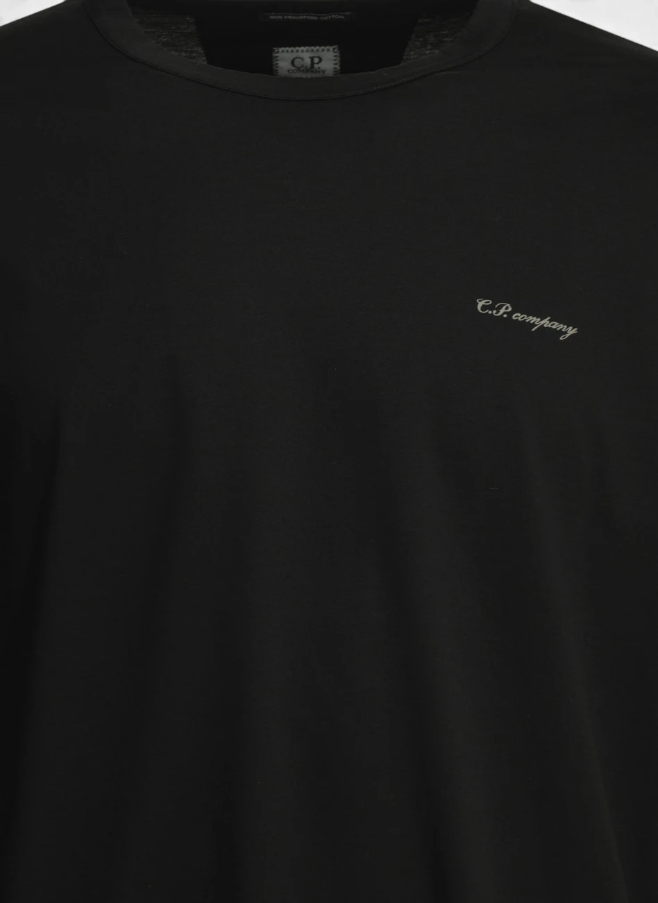 Лонгслив 70/2 Mercerized Jersey Gasato Long Sleeve T-Shirt Black