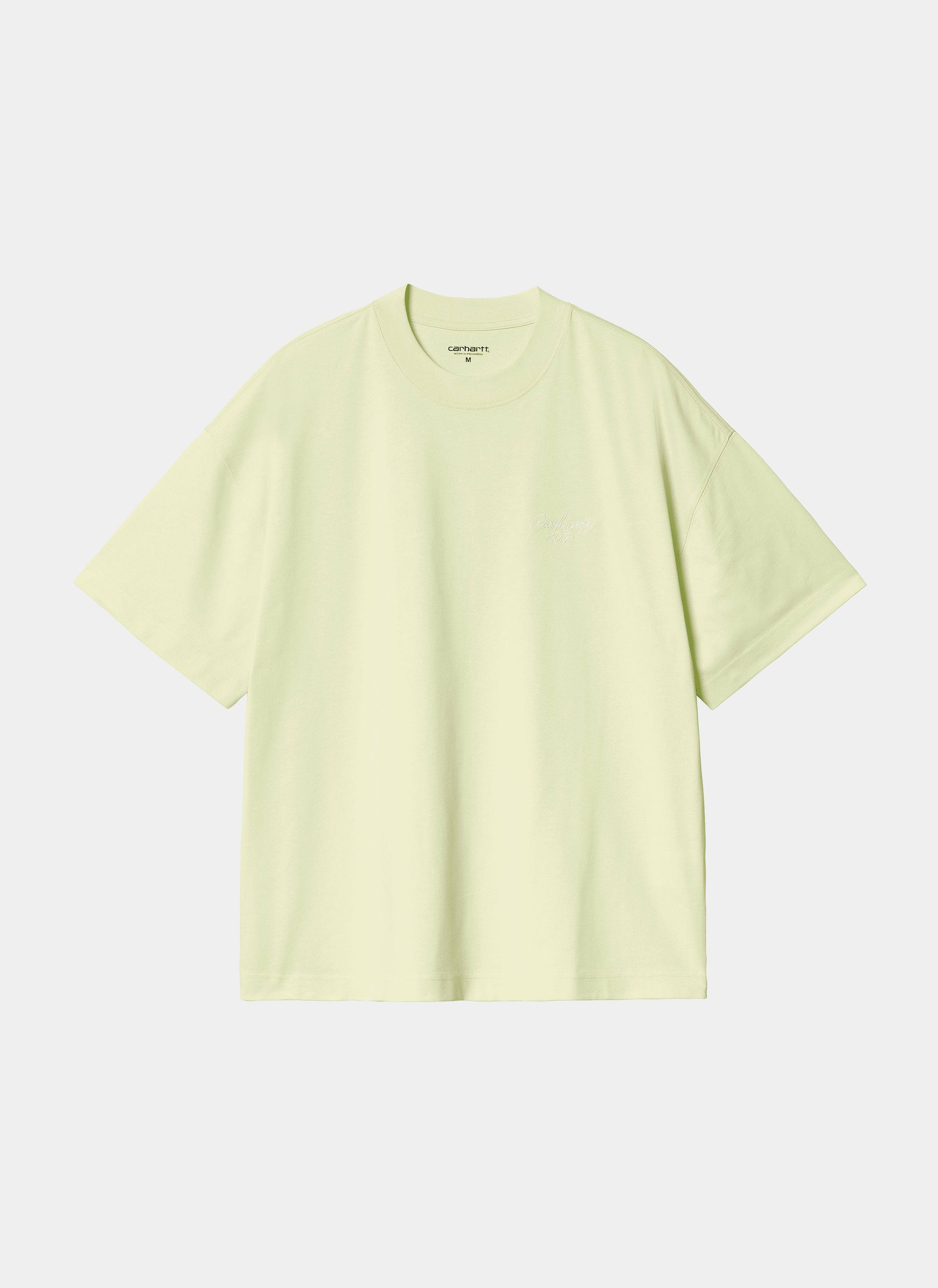 Футболка S/S Signature Script T-Shirt Air Green / White Футболка S/S Signature Script T-Shirt Air Green / White