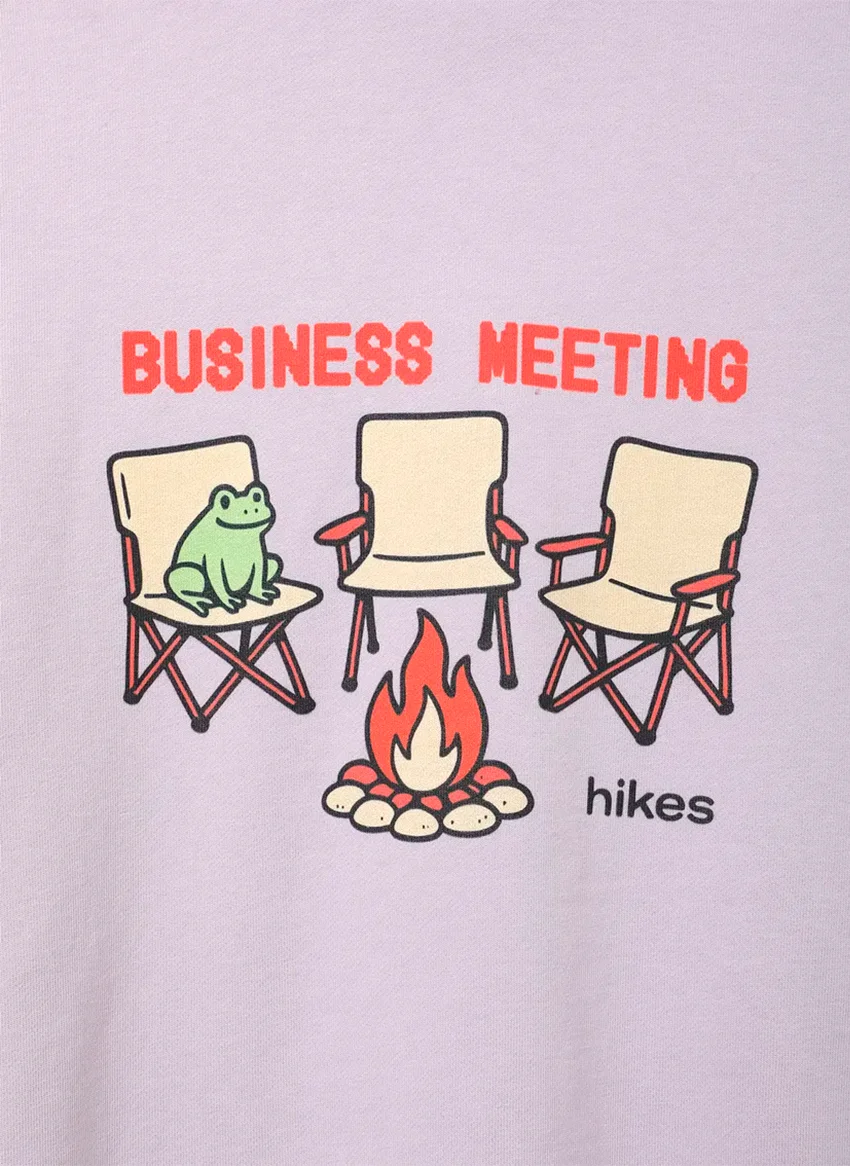 Худи Business Meeting Hood Lavender
