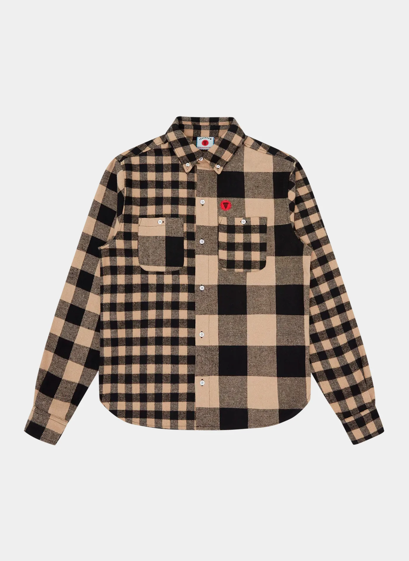 Рубашка Multi Check Ls Shirt Black Check