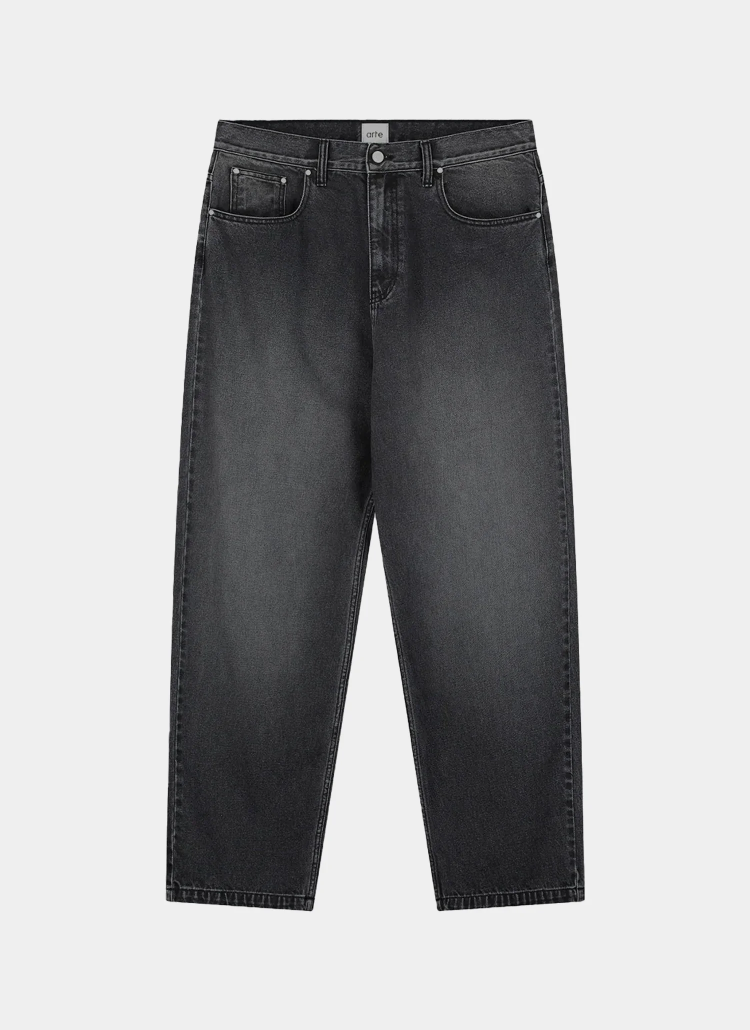 Джинсы Fade Wash Baggy Pants Black