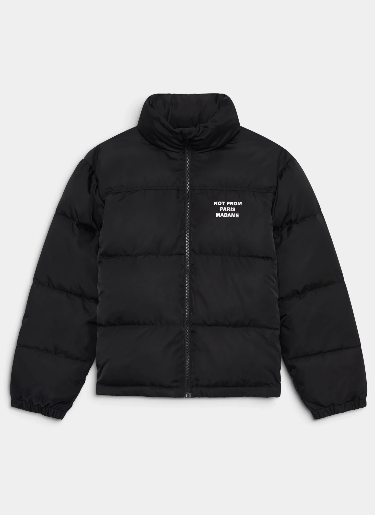 Пуховик Slogan Puffer Jacket Black