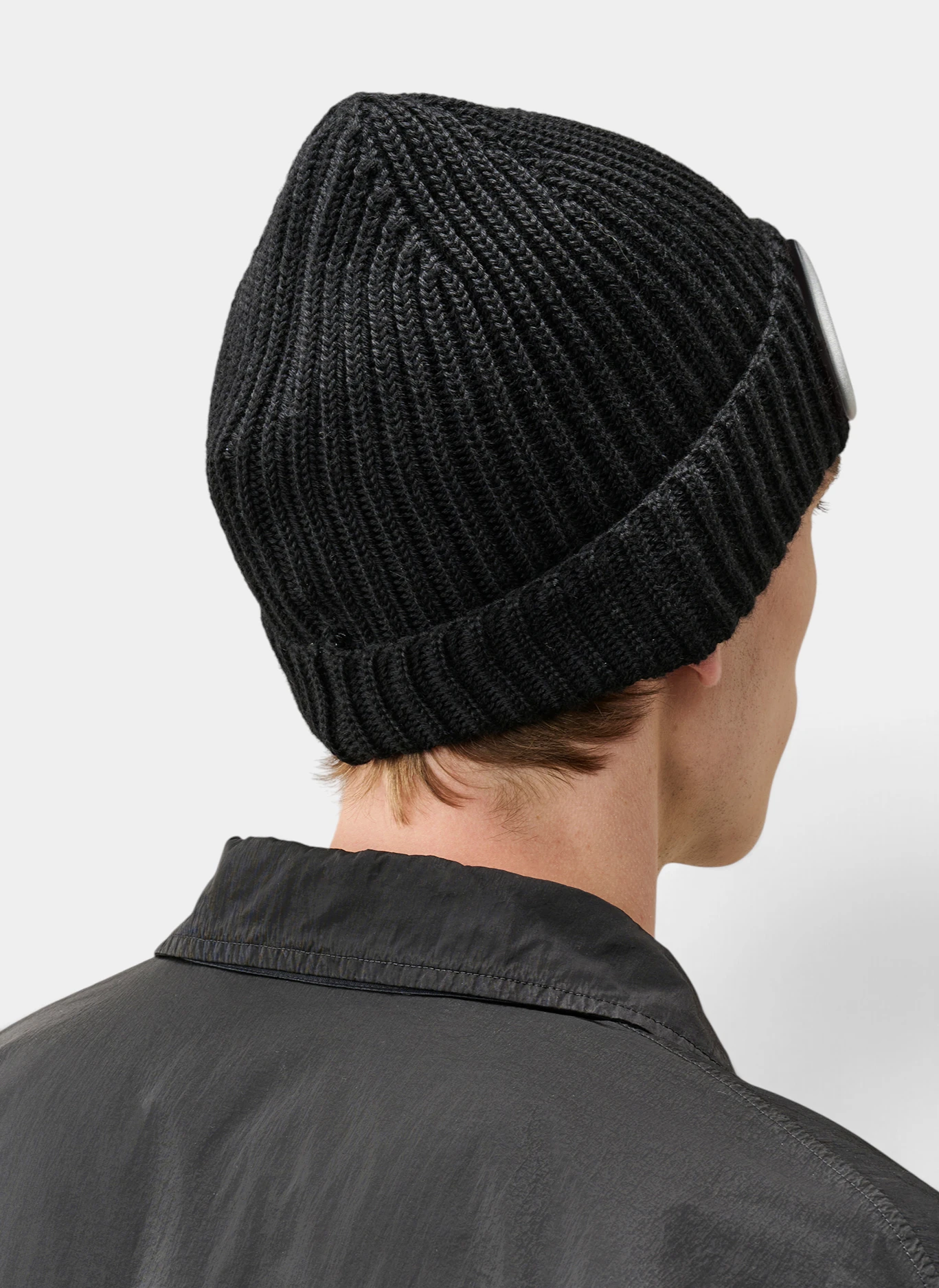 Шапка Extrafine Merino Wool Goggle Beanie Black