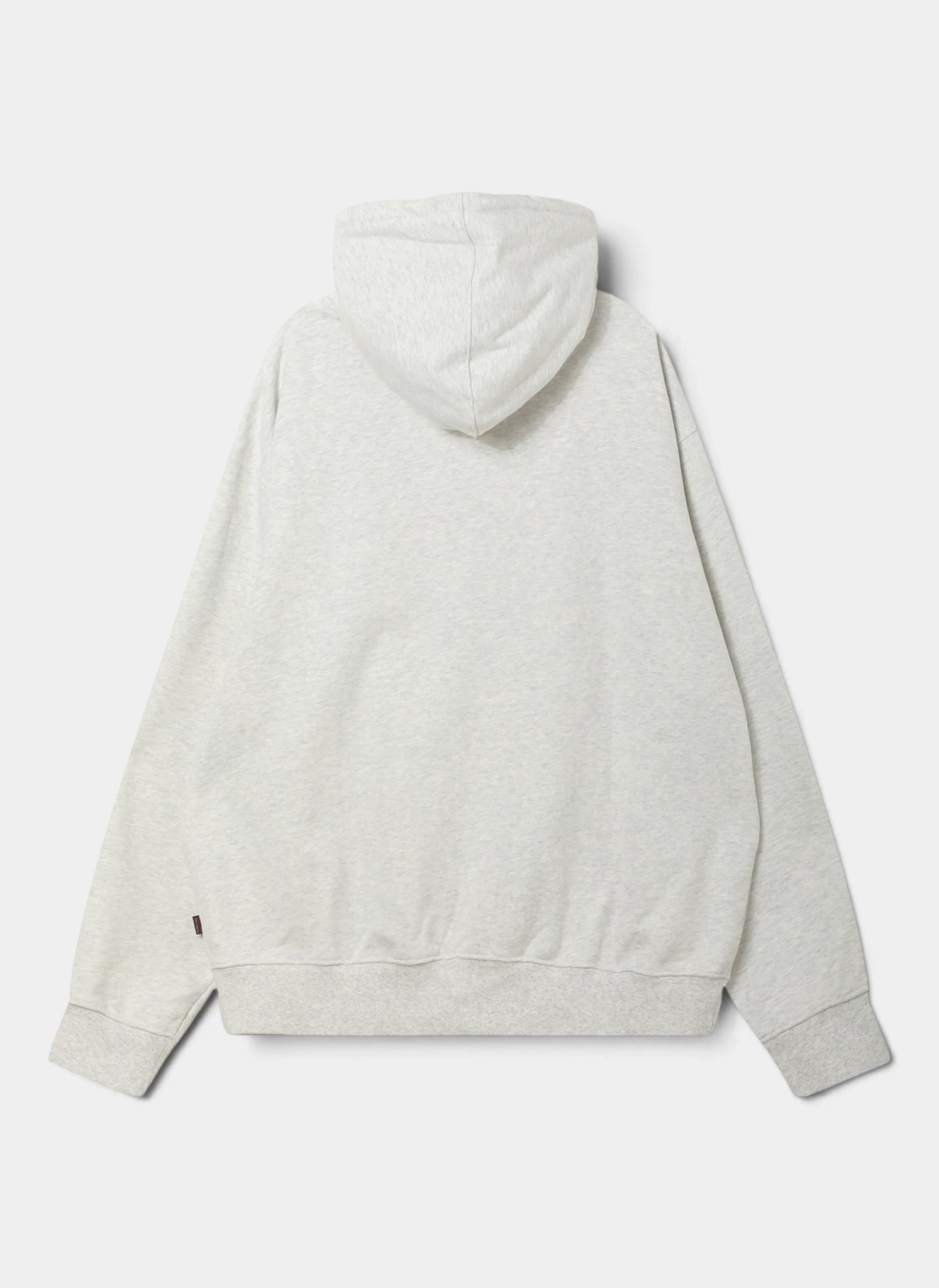 Худи на молнии OG Logo Zip Hoodie Ash Grey