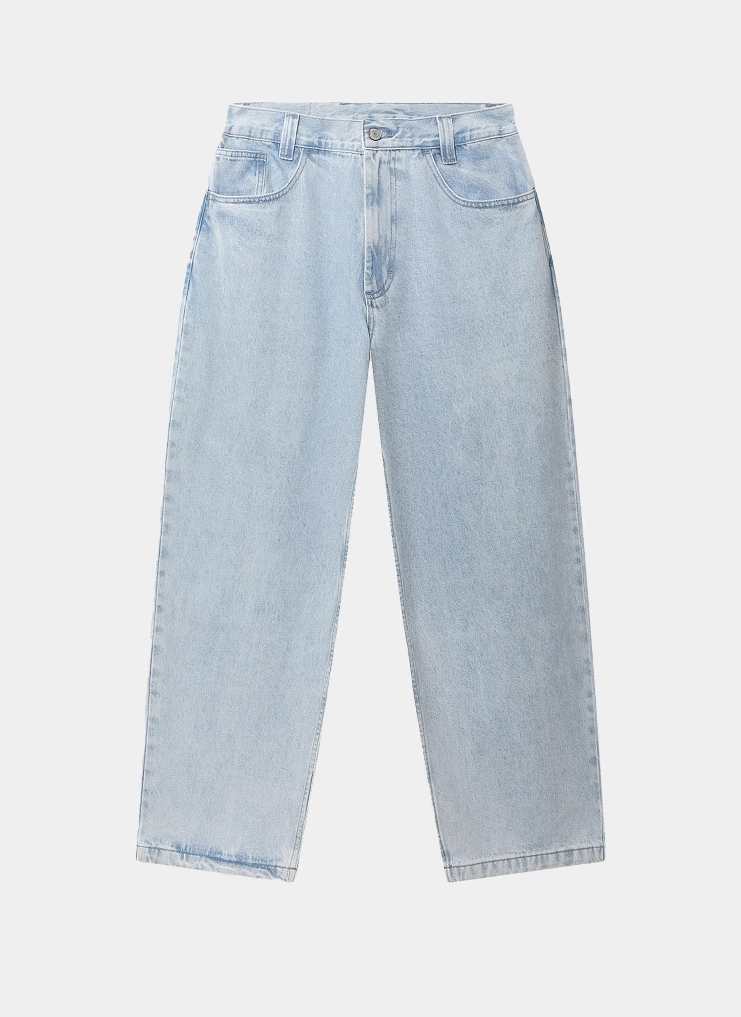 Джинсы Og Logo Baggy Denim BLUE HEAVY STONE BLEACHED