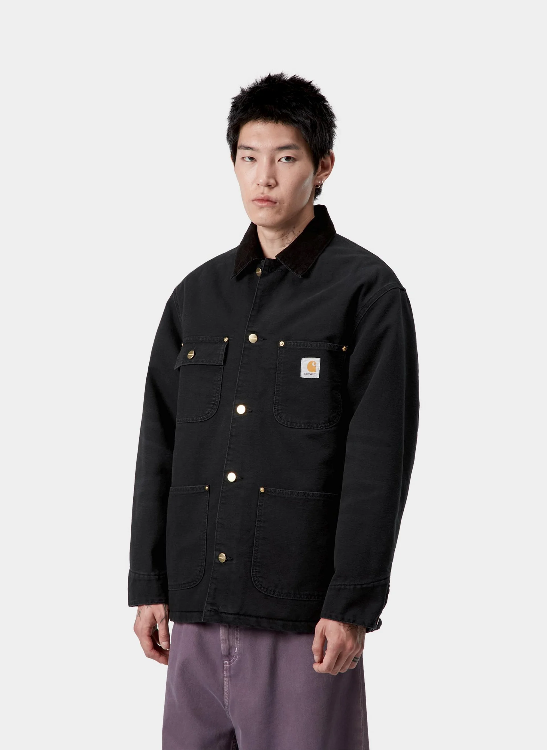 Куртка Og Chore Coat Black / Black (Stone Canvas)