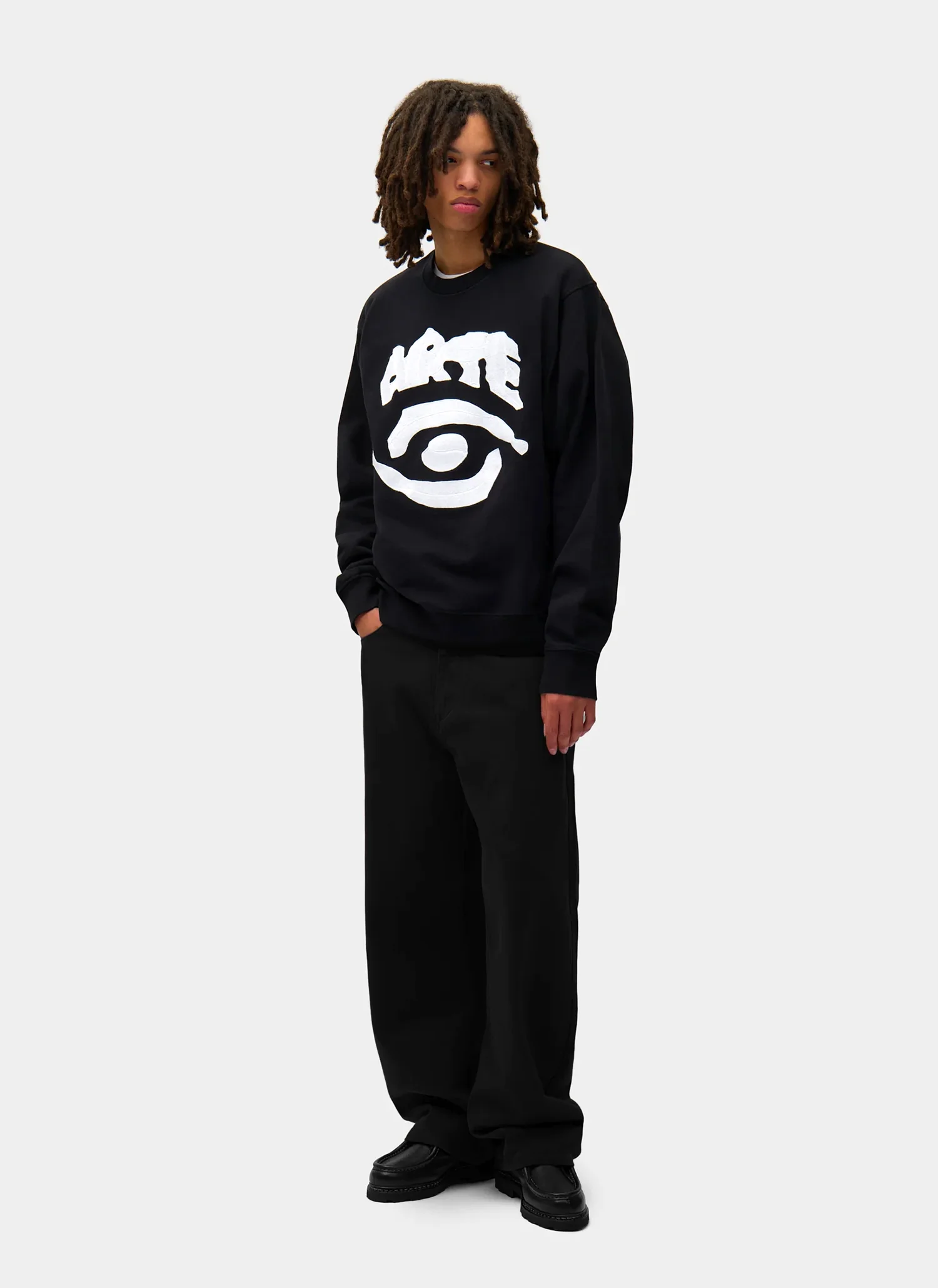 Джинсы Back Pocket Graphic Pants Black