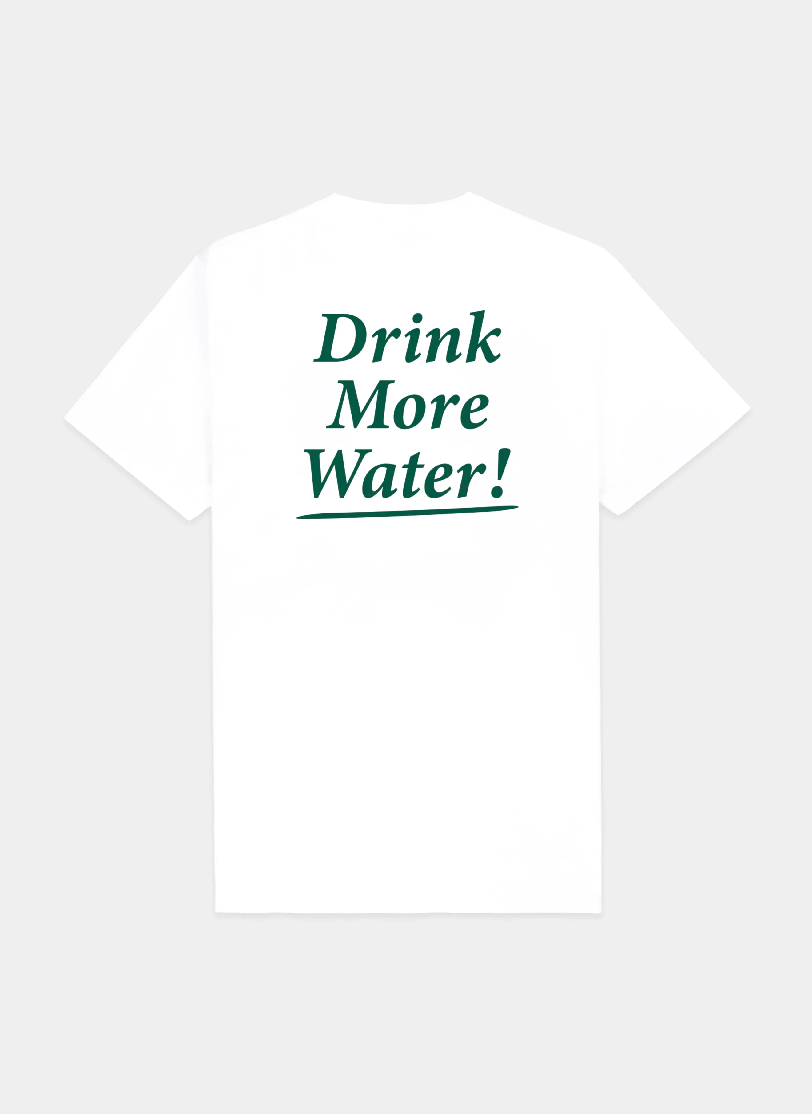 Футболка Drink More Water T-Shirt White