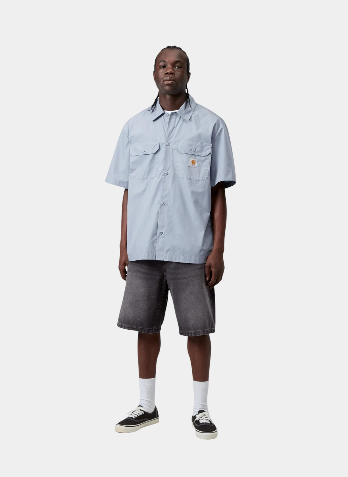 Шорты Landon Short Black (Worn Bleached)