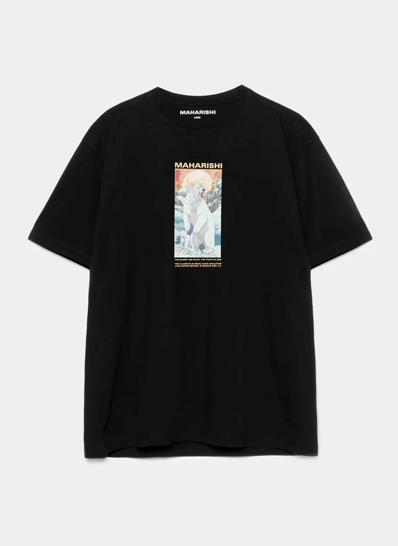 Футболка Alaskan Polar Bears S/S T-Shirt  Black