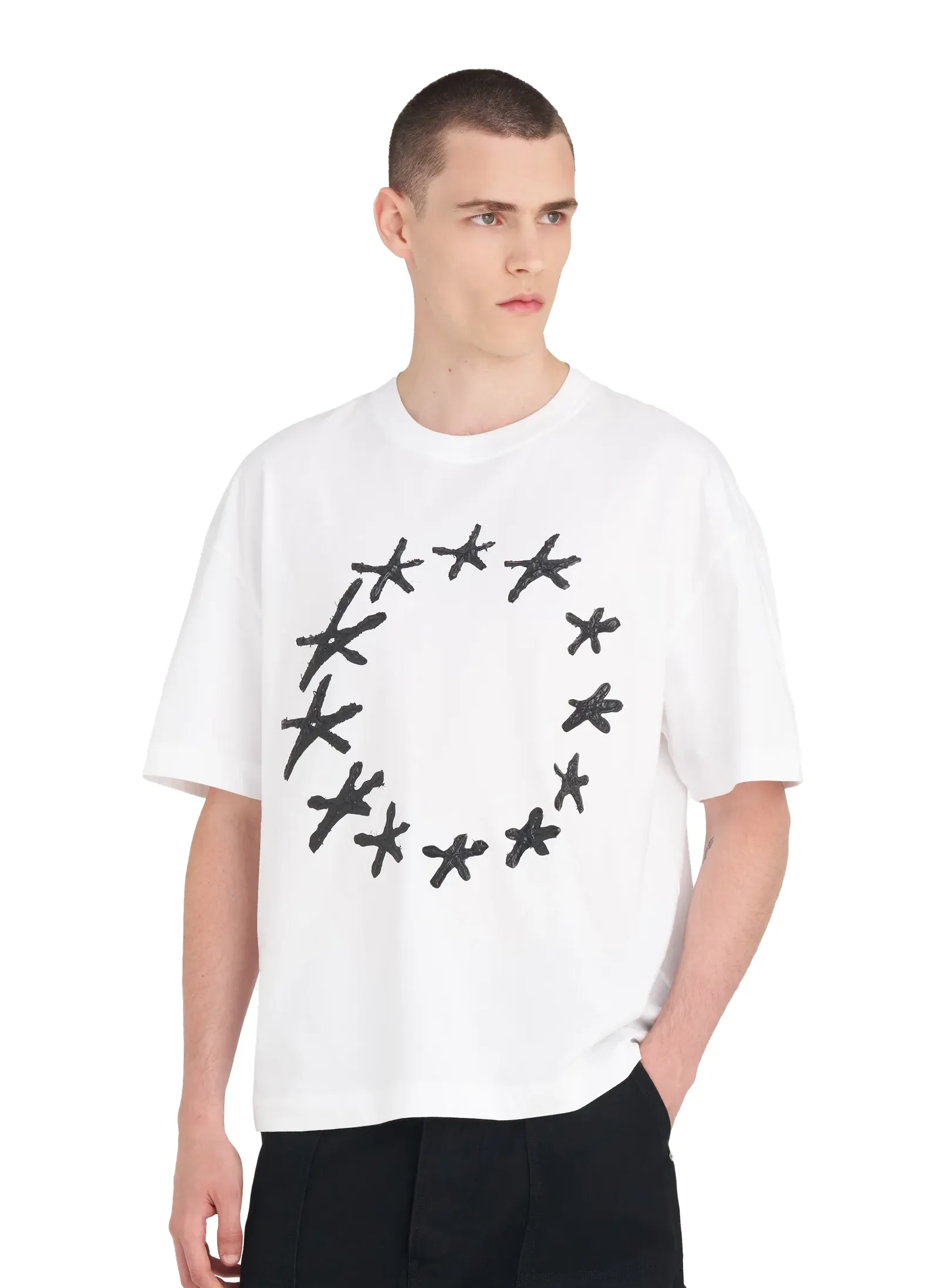 Футболка Relax T-Shirt Stars White