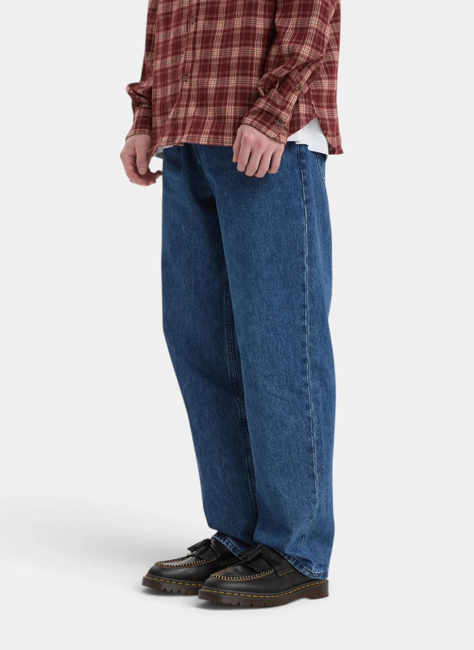 Джинсы OG Logo Classic Denim Blue Vintage Wash