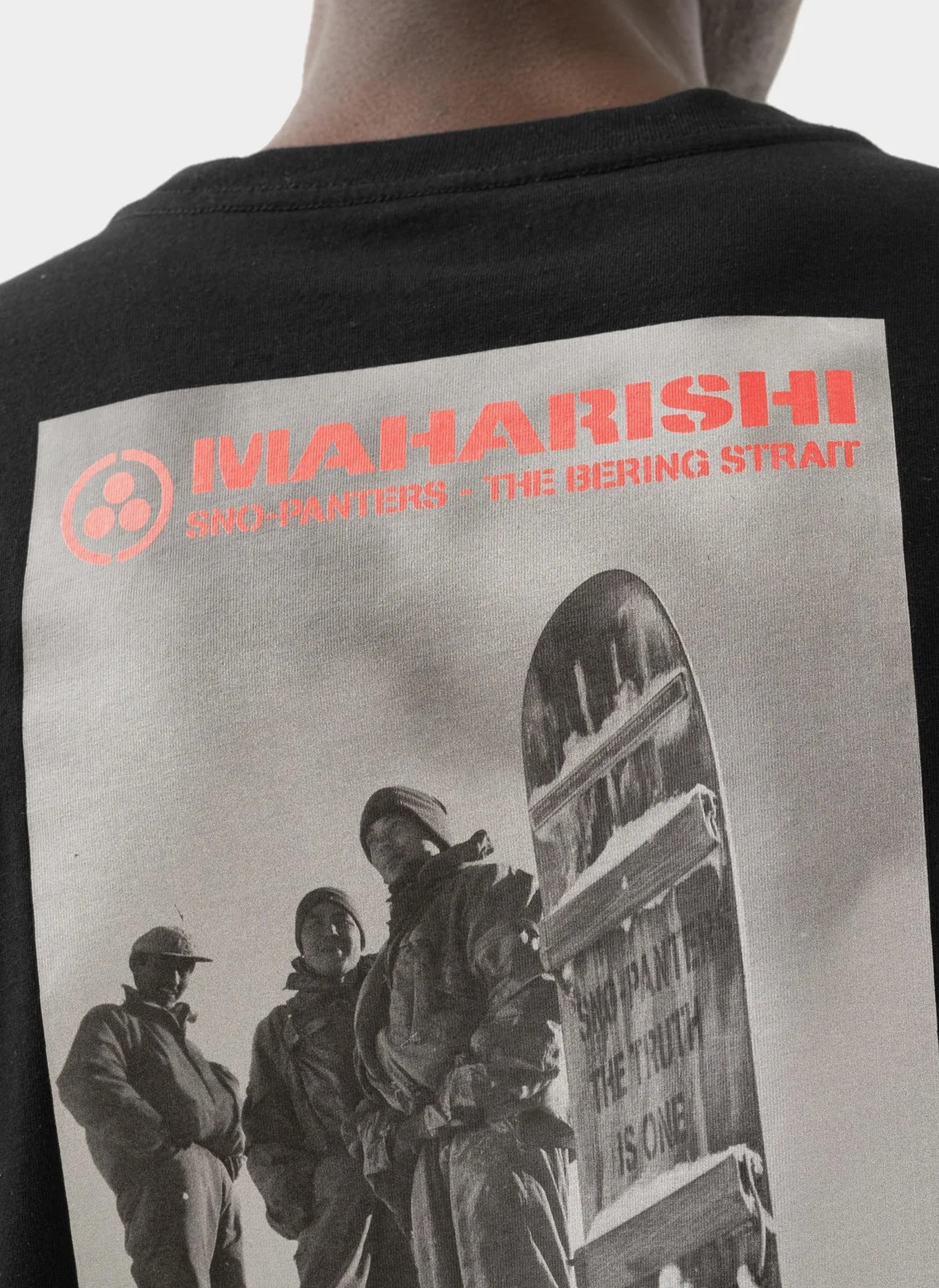 Футболка Sno Panters Snowboard S/S T-Shirt  Black