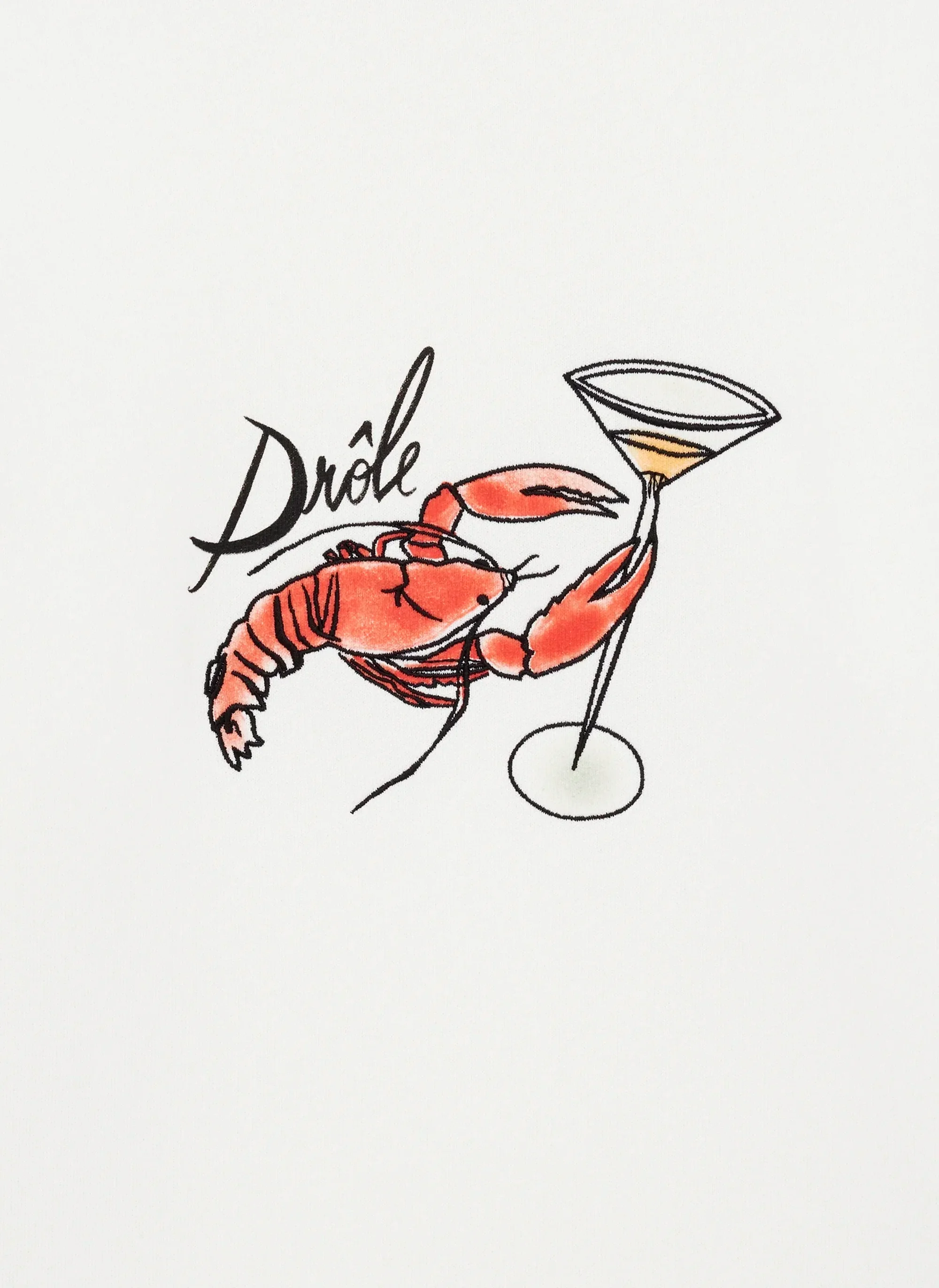 Свитшот Le Sweatshirt Homard Off White