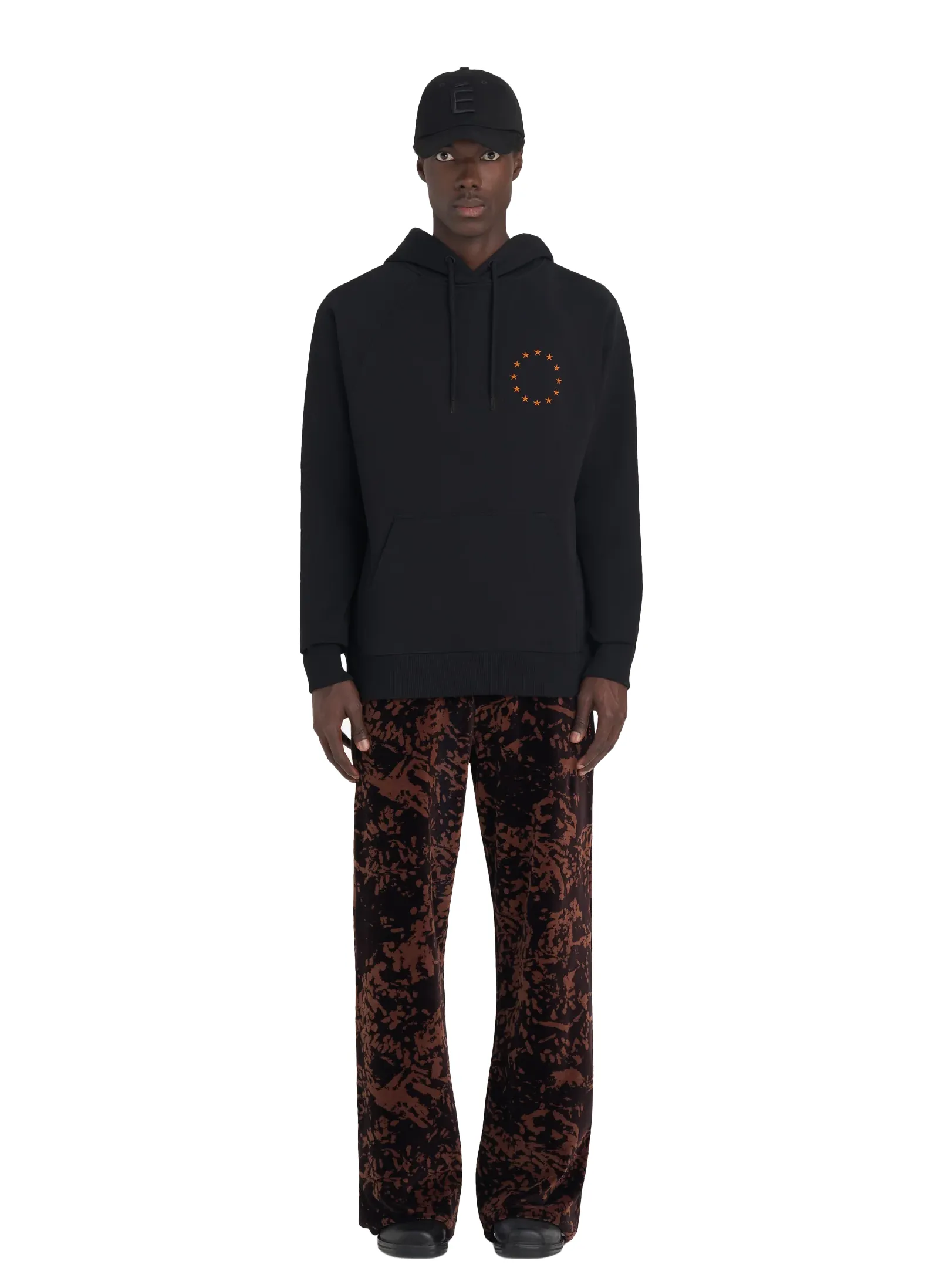 Худи Loose Hoodie Europa Black