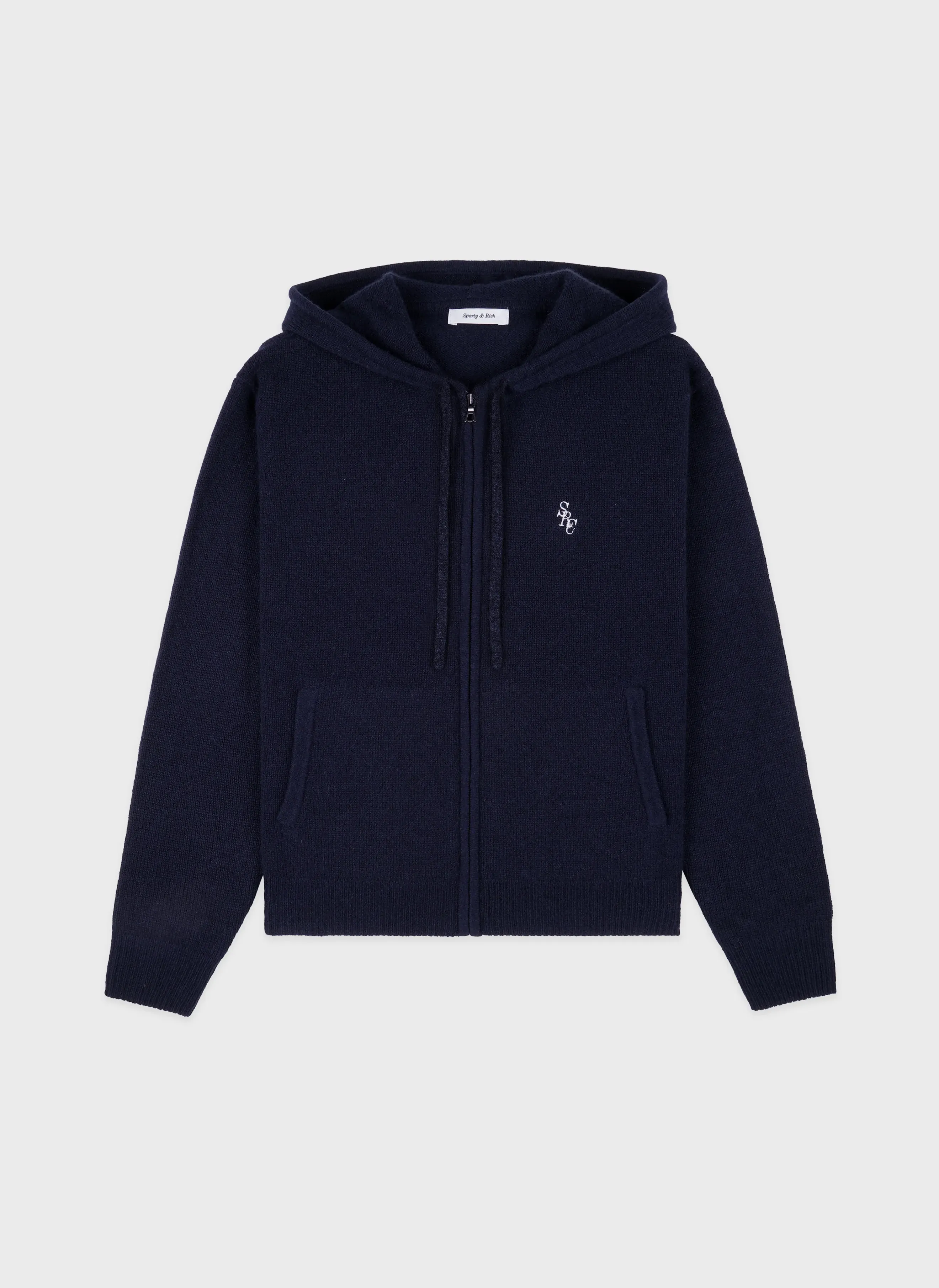 Худи на молнии SRC Cashmere Zip Hoodie Dark Navy