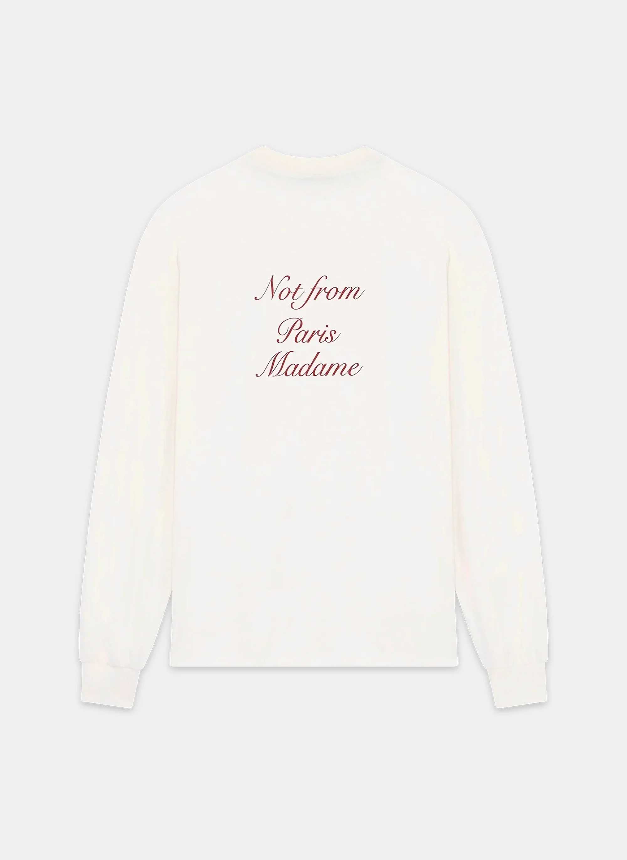 Лонгслив Le Manches Longues Slogan Calligraphie Off White