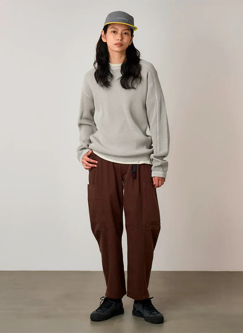 Свитшот Waffle Crew Pewter