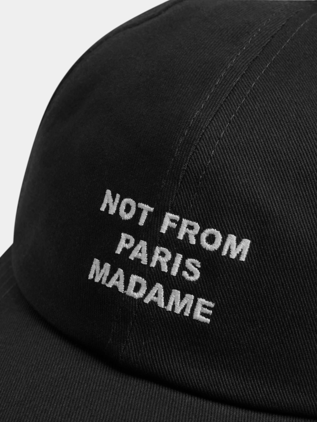 Кепка La Casquette Slogan Black