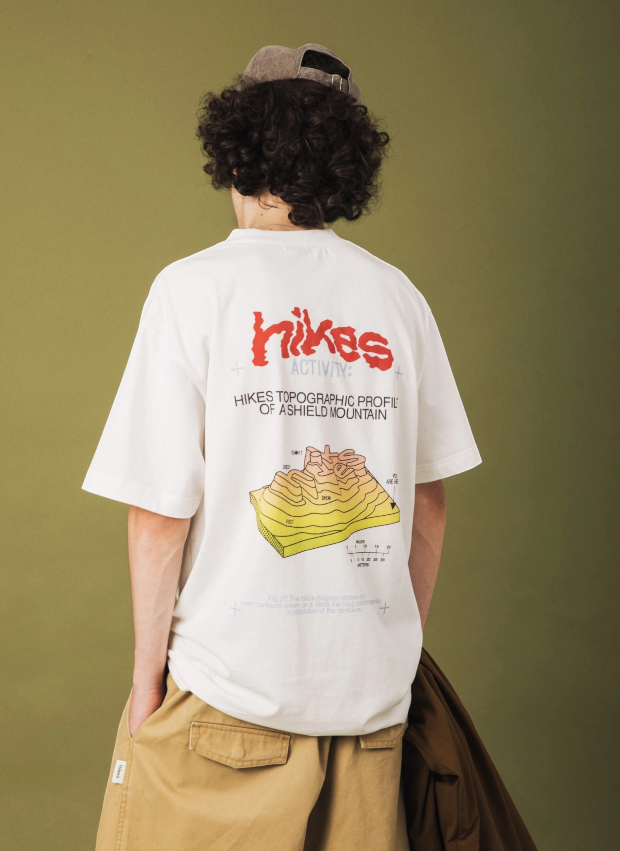 Футболка Geo Layers Tee White