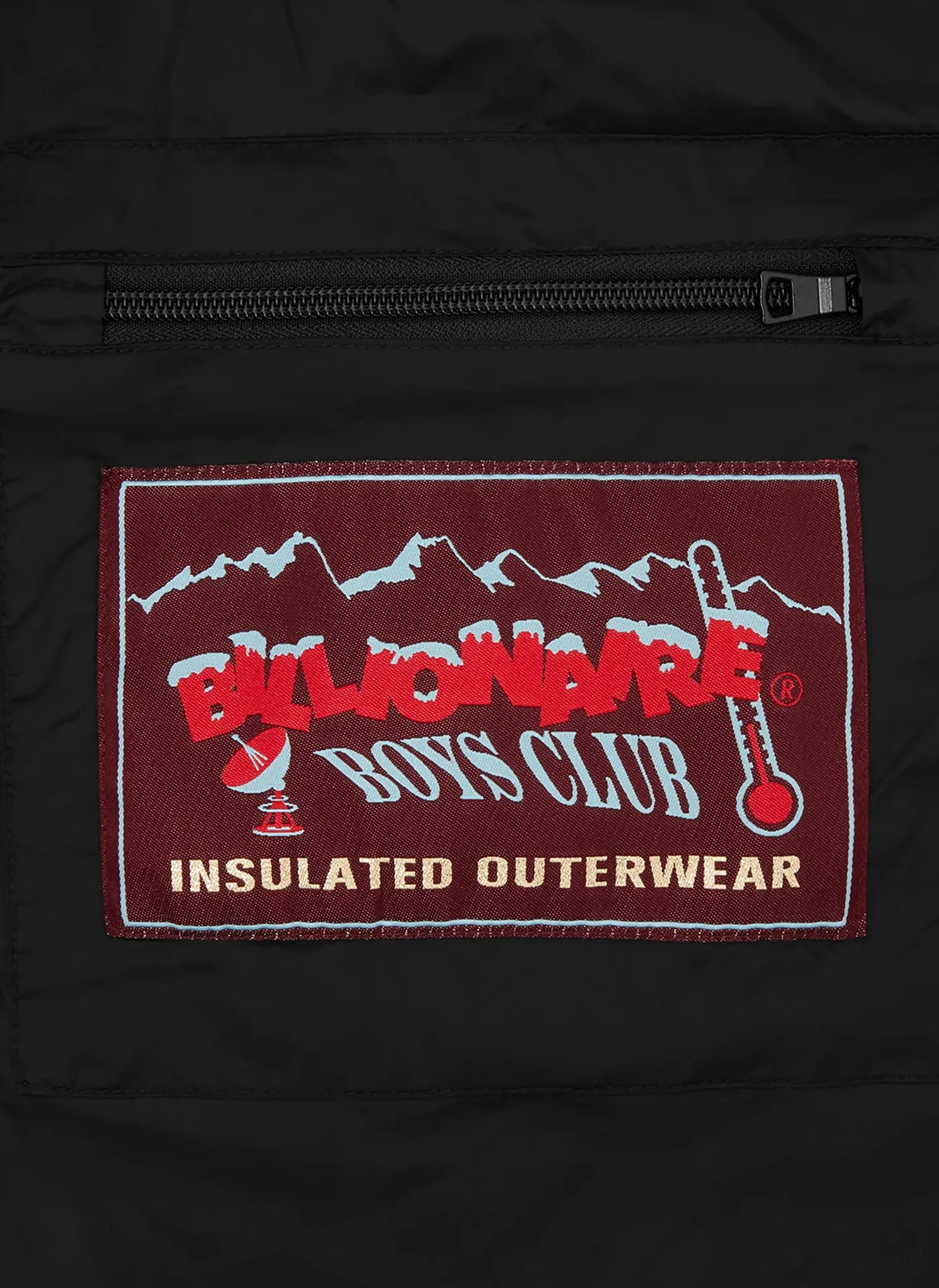 Пуховик Small Arch Logo Puffer Jacket Black