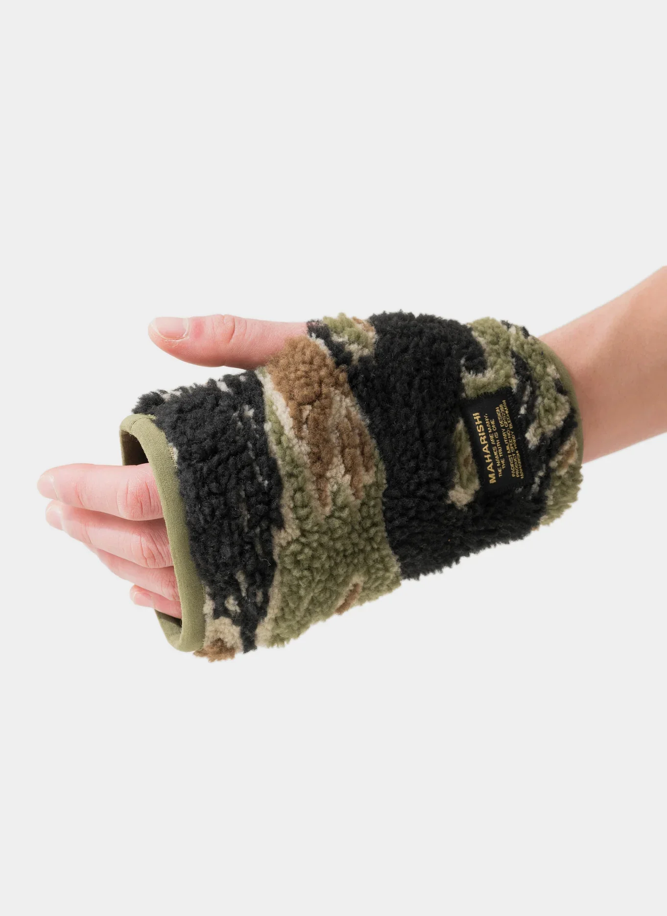 Варежки Bonsai Tigerstripe Mittens  Mint Gold