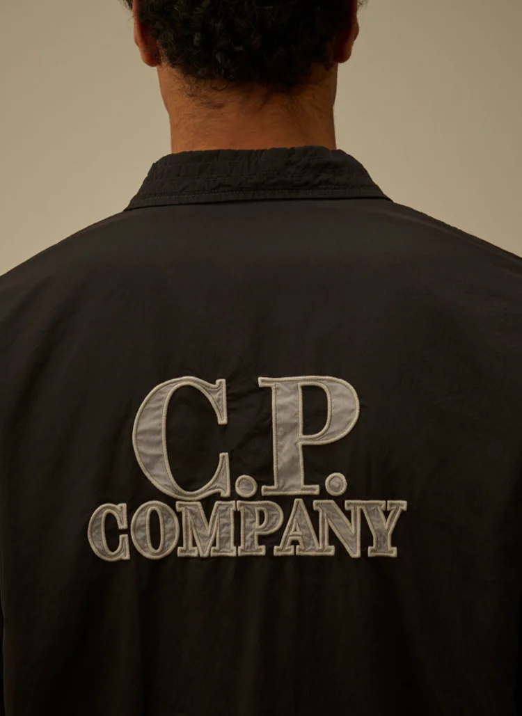 Овершот Chrome-R Zipped Lens Overshirt Black