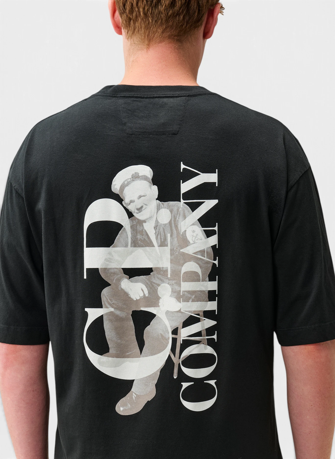 Футболка 30/1 Jersey Short Sleeve British Sailor T-Shirt Black