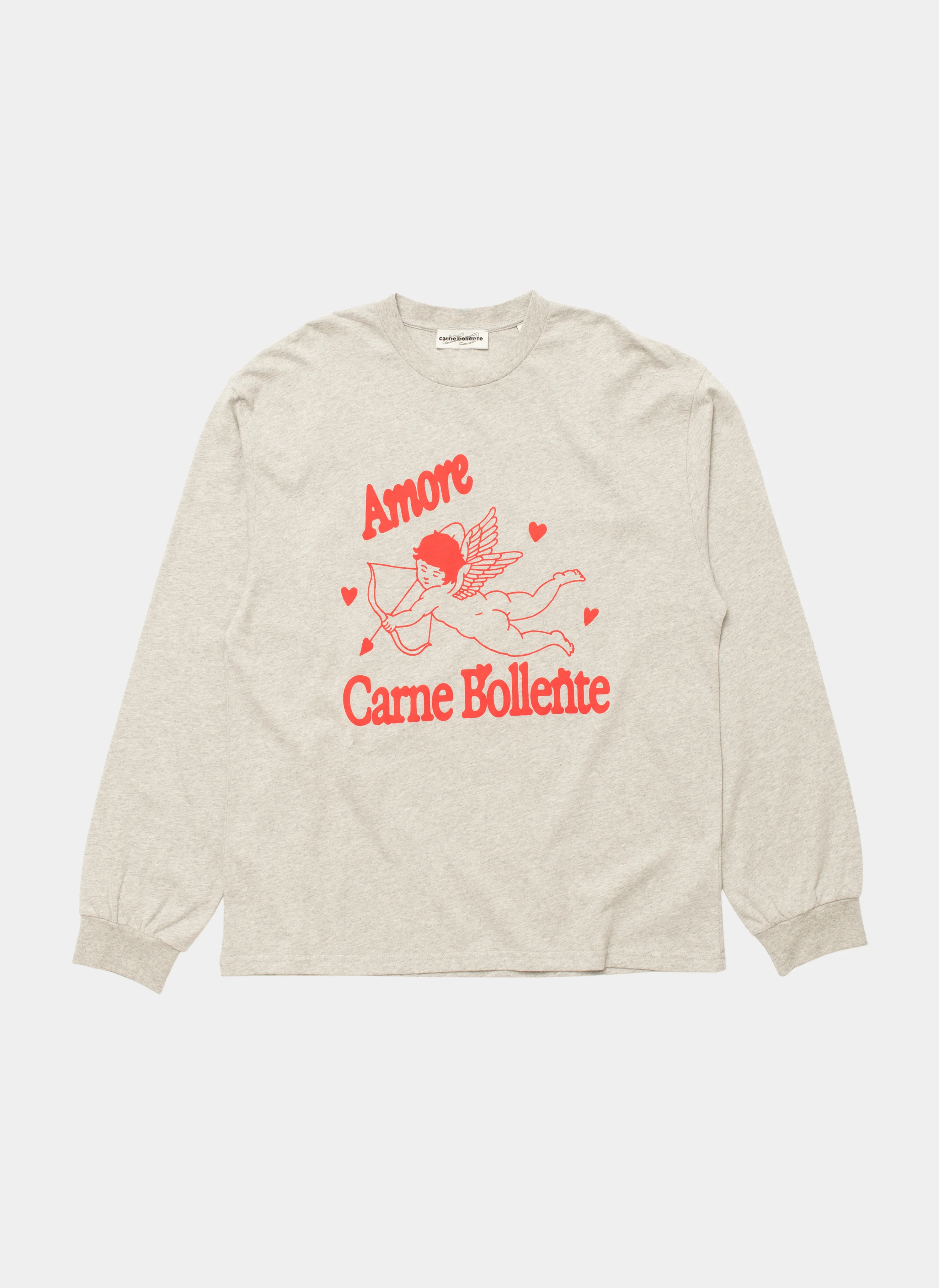 Лонгслив Under Your Love Spell T-shirt Melange Grey