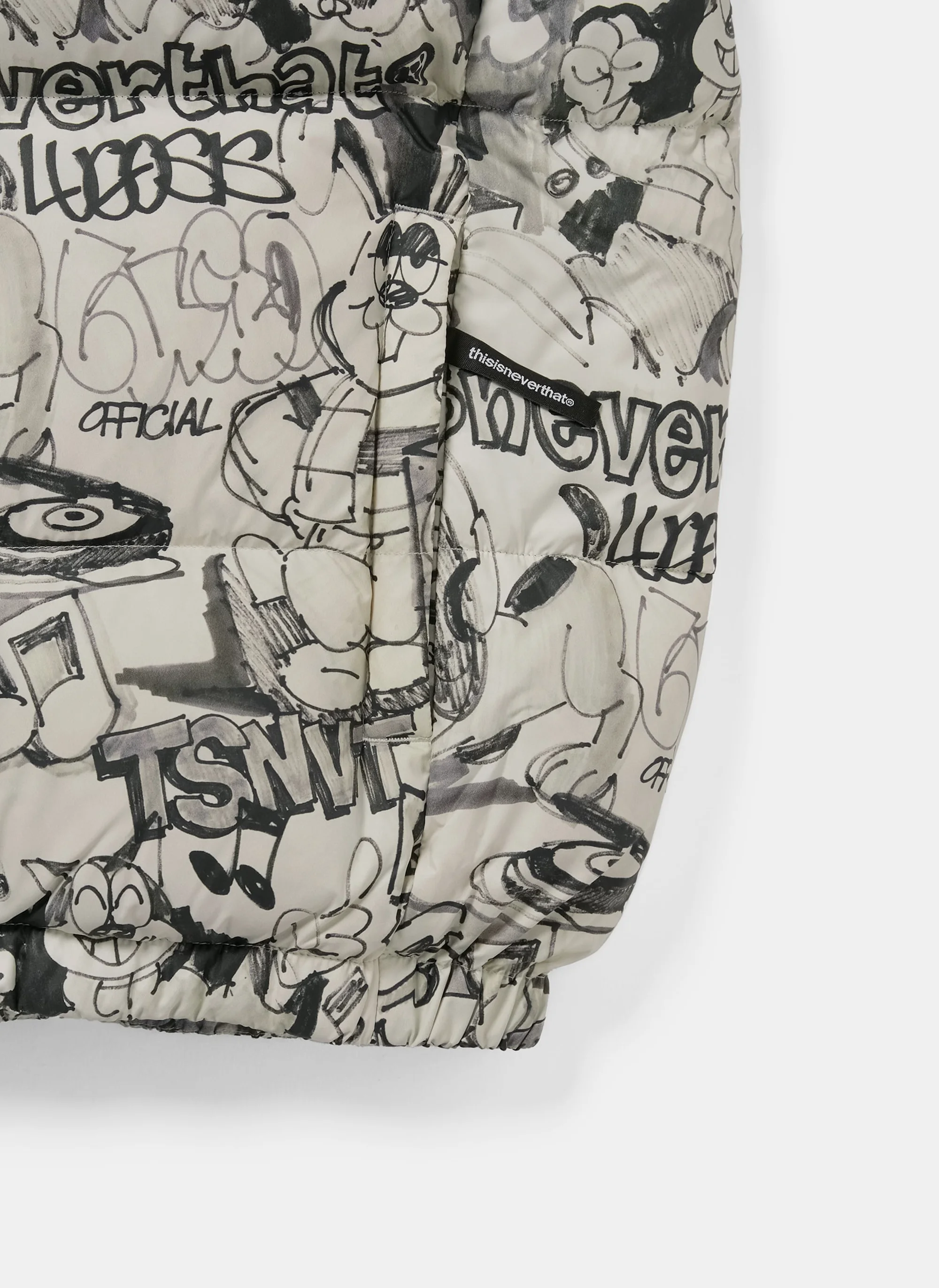 Пуховик TNT PERTEX T Down Jacket Graffiti