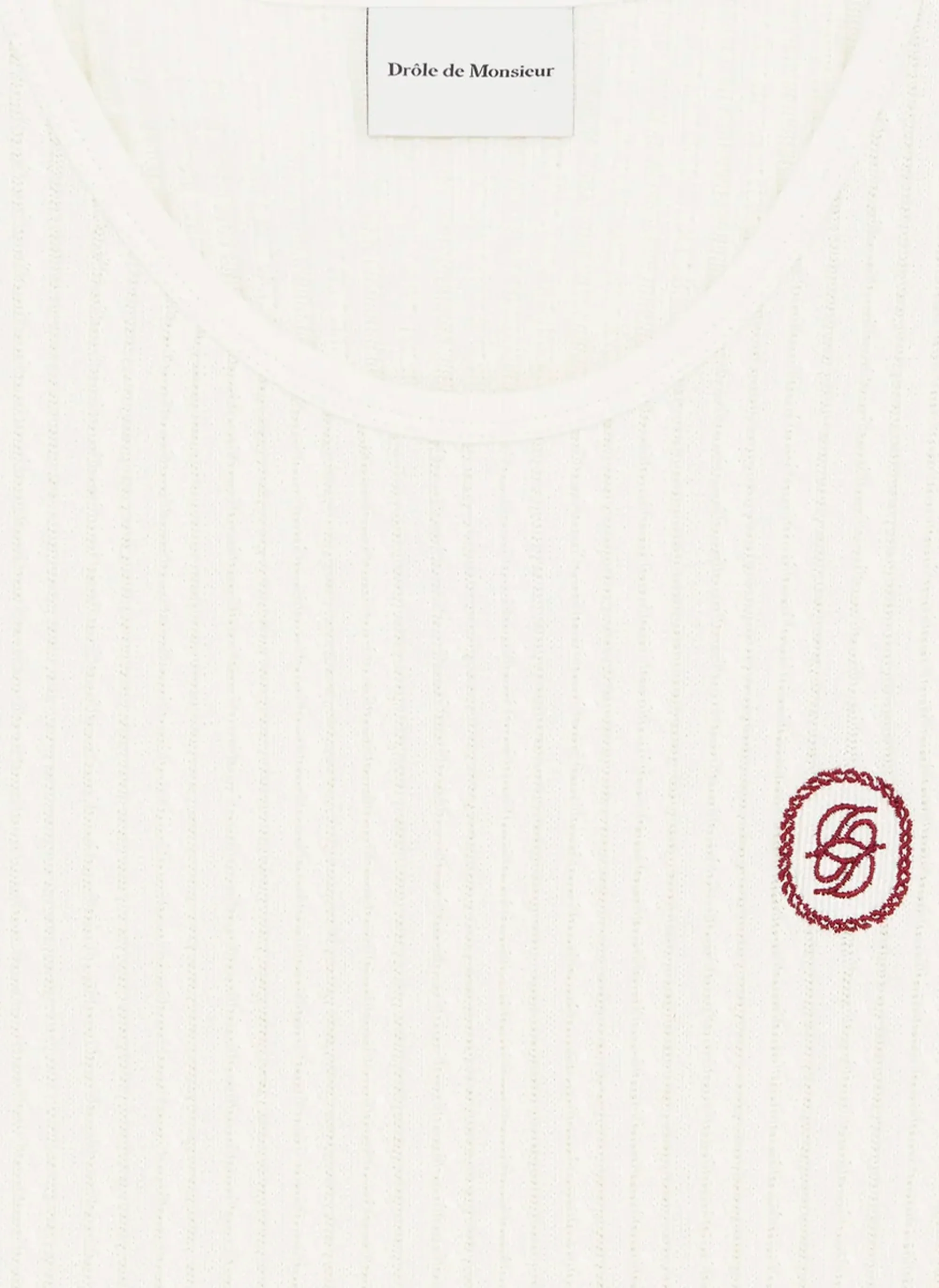 Майка Le Débardeur D Miroir Off White