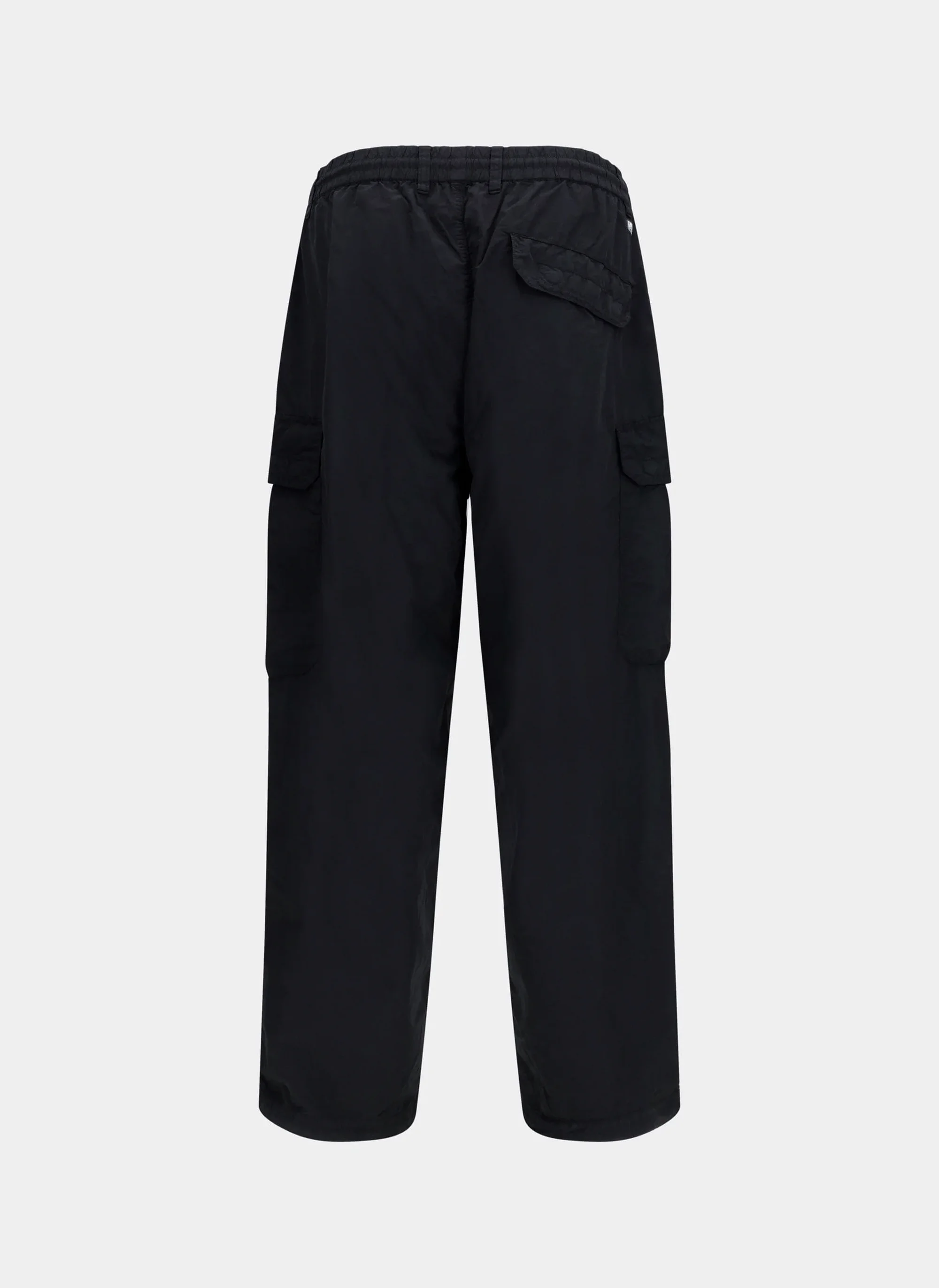Брюки карго Flatt Nylon Loose Cargo Lens Pants Black