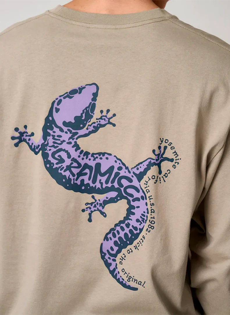 Лонгслив Gecko L/S Tee Beige