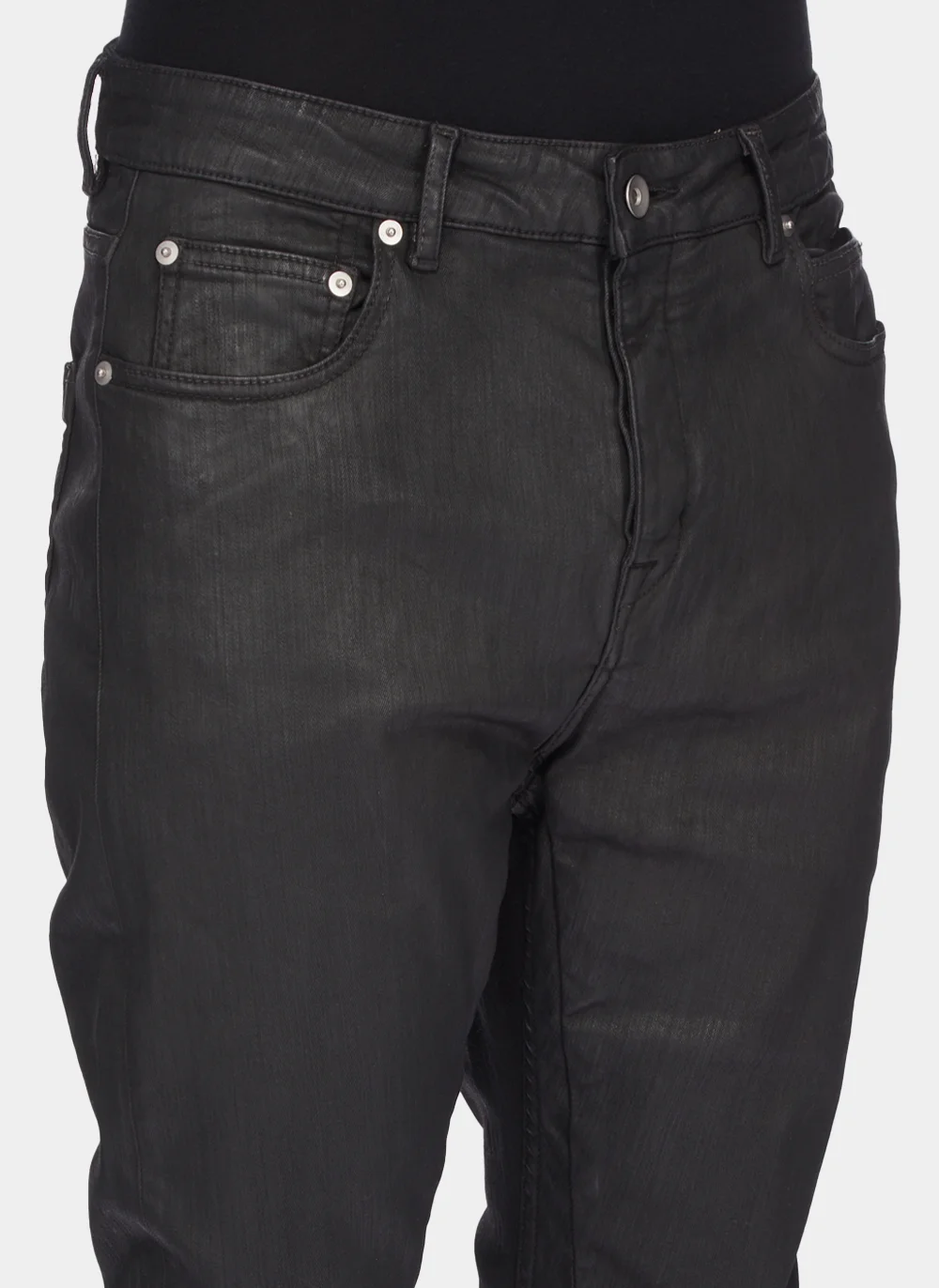 Джинсы Detroit Cut Denim Pants Black Wax