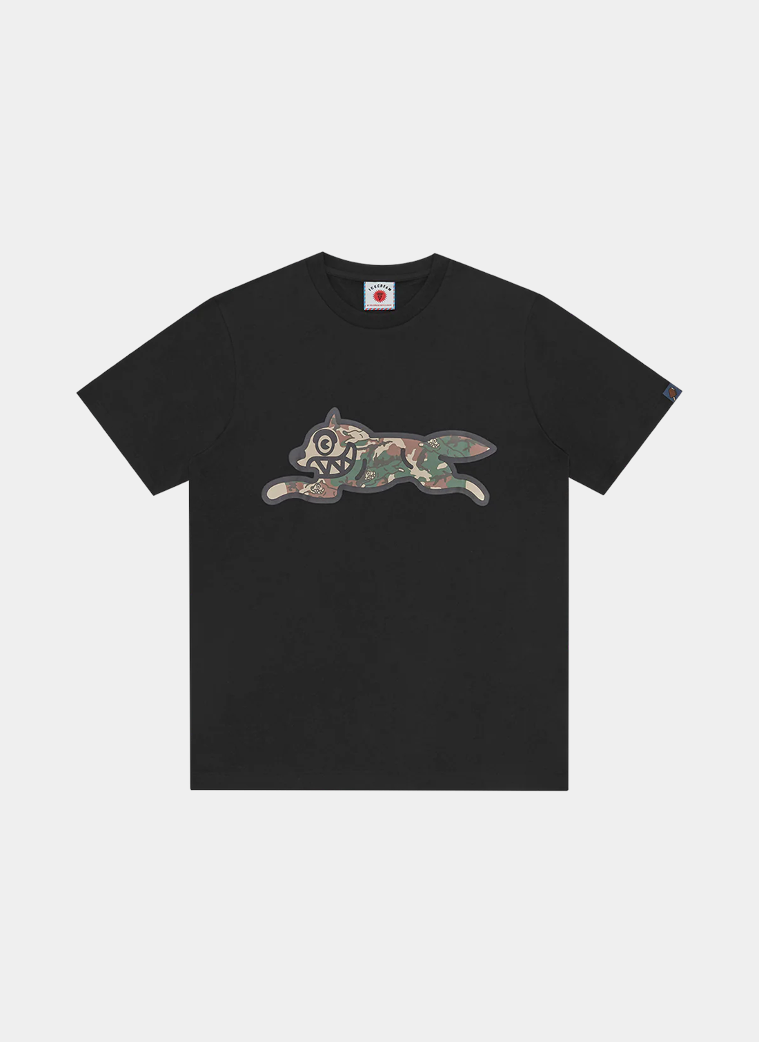 Футболка Woodland Camo Running Dog T-Shirt Black